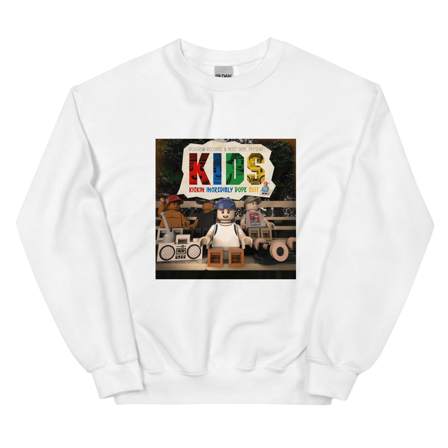 "Mac Miller - K.I.D.S." Lego Parody Sweatshirt