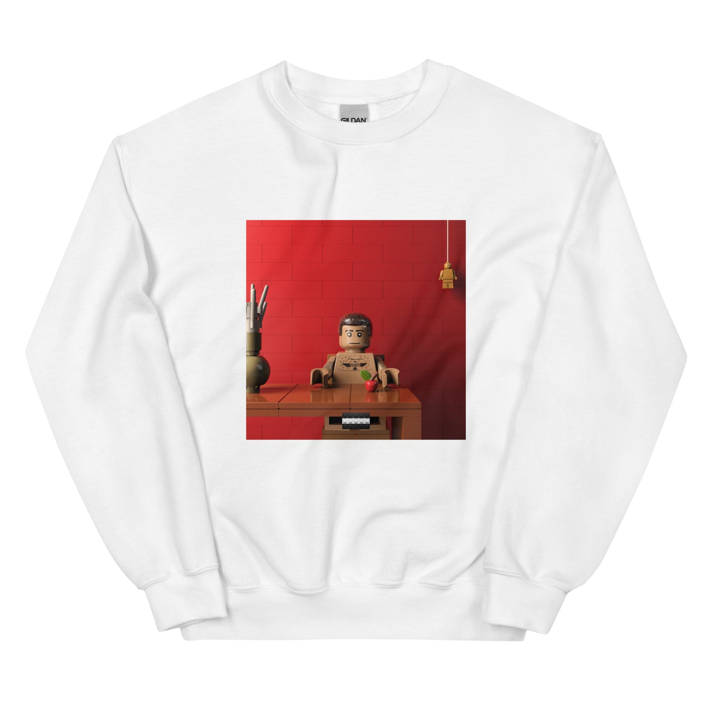 "Mac Miller - Watching Movies with the Sound Off" Lego Parody Sweatshirt