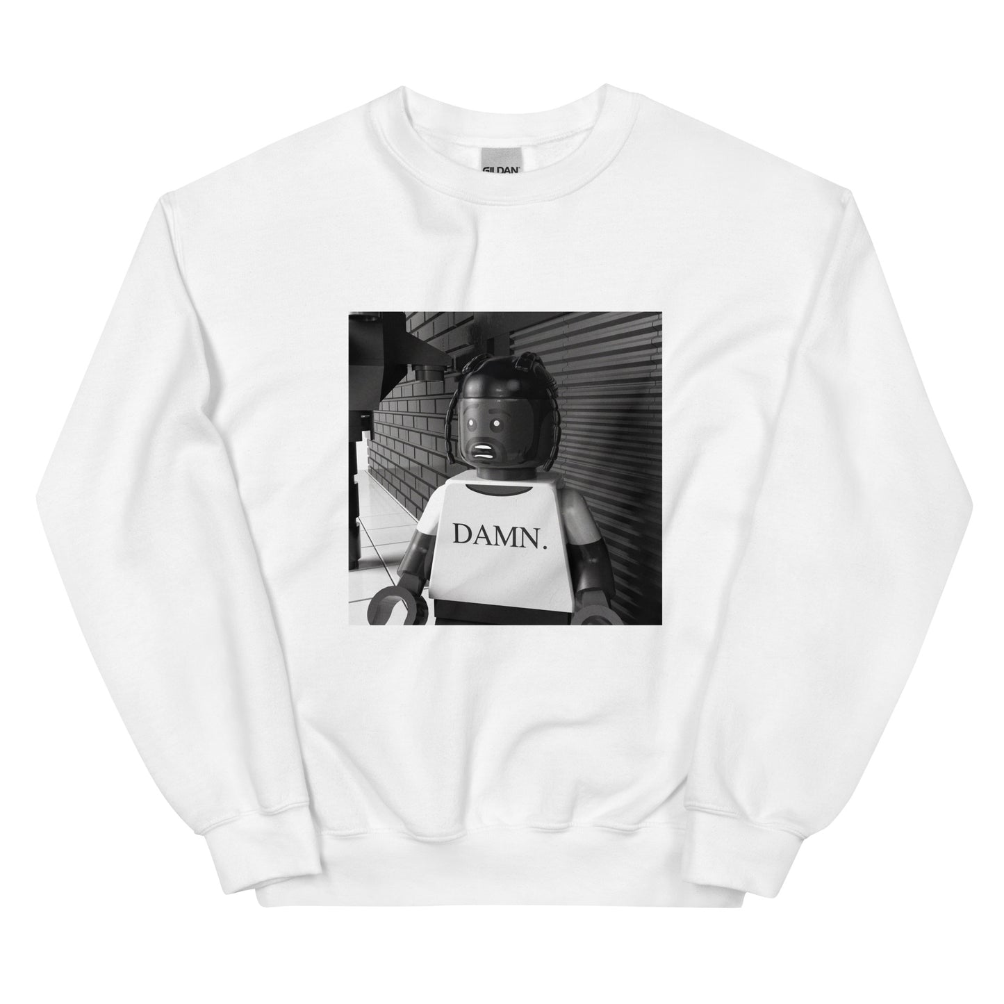 "Kendrick Lamar - DAMN. (Collector's Edition)" Lego Parody Sweatshirt