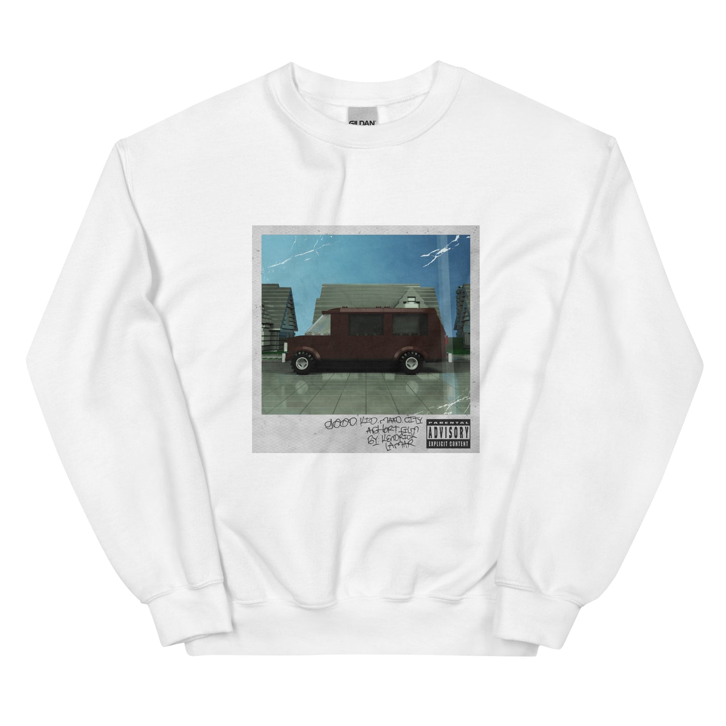 "Kendrick Lamar - good kid, m.A.A.d city" Lego Parody Sweatshirt