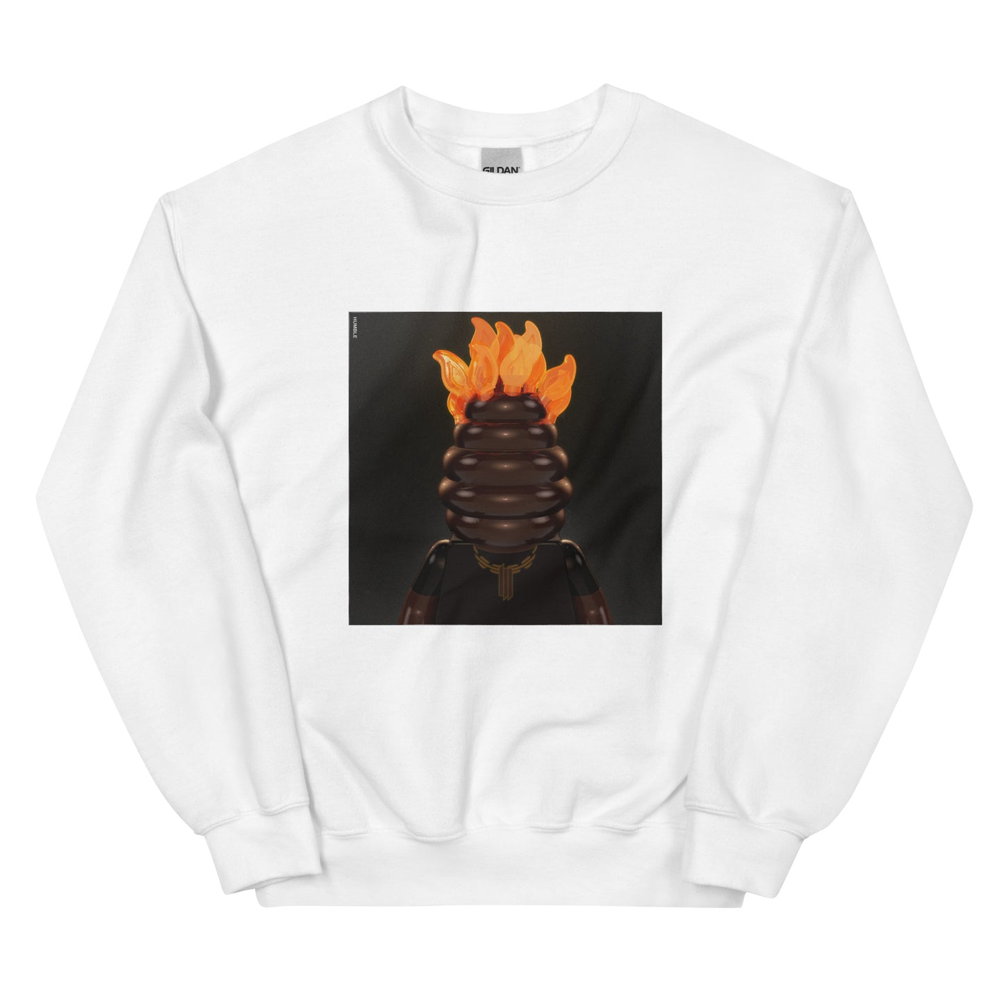 "Kendrick Lamar - HUMBLE. (Skrillex Remix)" Lego Parody Sweatshirt