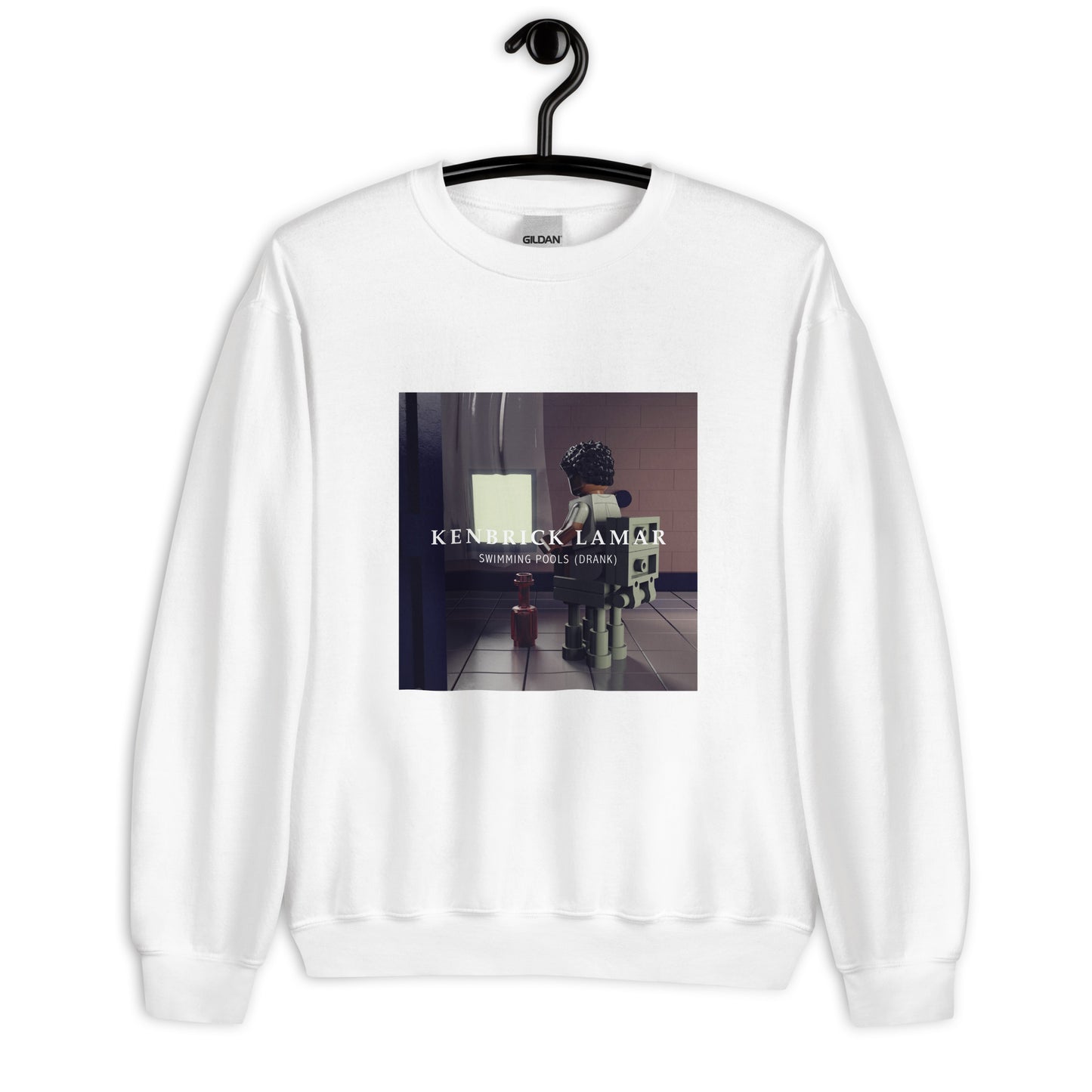 "Kendrick Lamar - Swimming Pools (Drank)" Lego Parody Sweatshirt