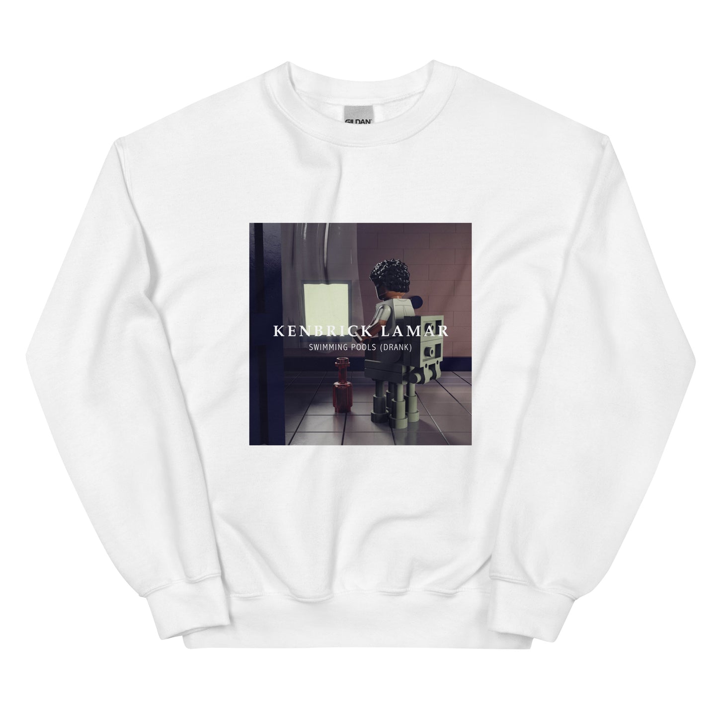 "Kendrick Lamar - Swimming Pools (Drank)" Lego Parody Sweatshirt