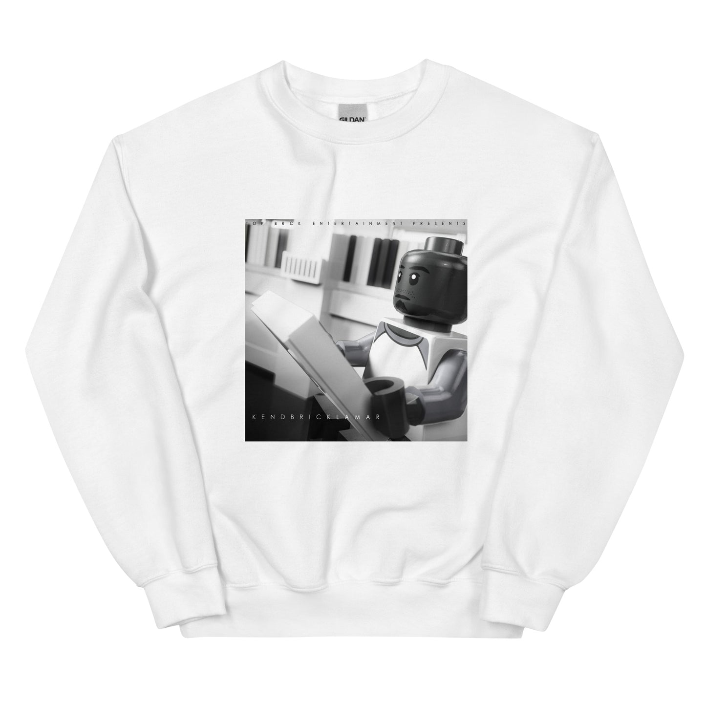 "Kendrick Lamar - The Kendrick Lamar EP" Lego Parody Sweatshirt