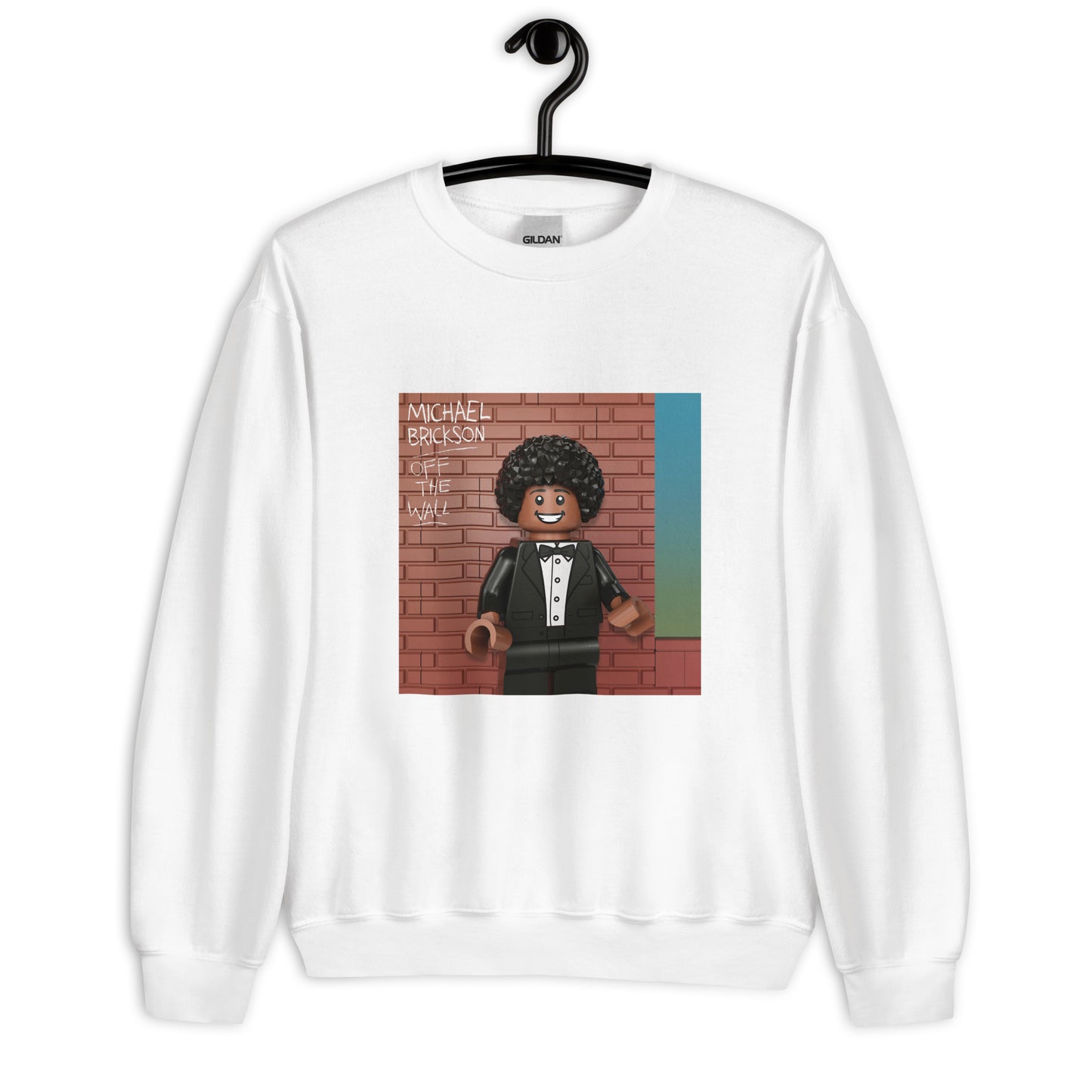 "Michael Jackon - Off the Wall" Lego Parody Sweatshirt