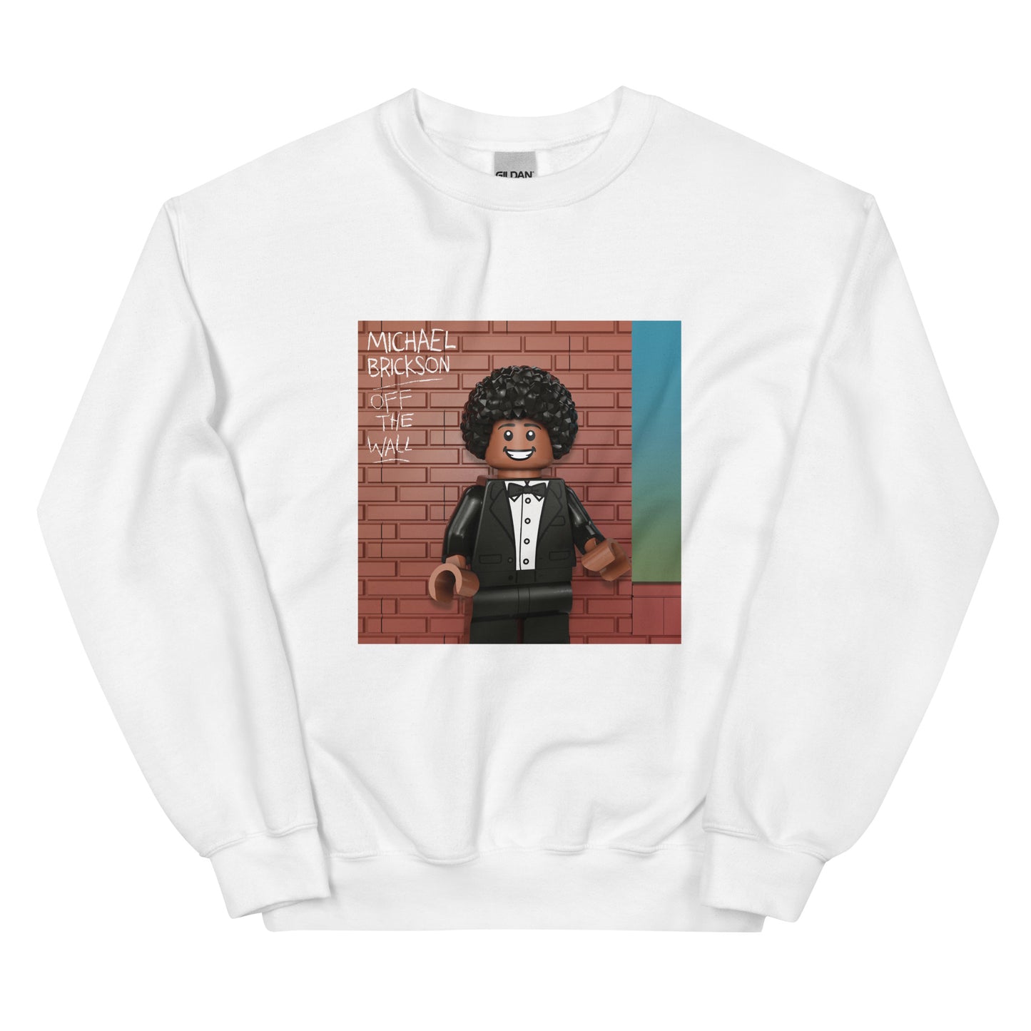 "Michael Jackon - Off the Wall" Lego Parody Sweatshirt