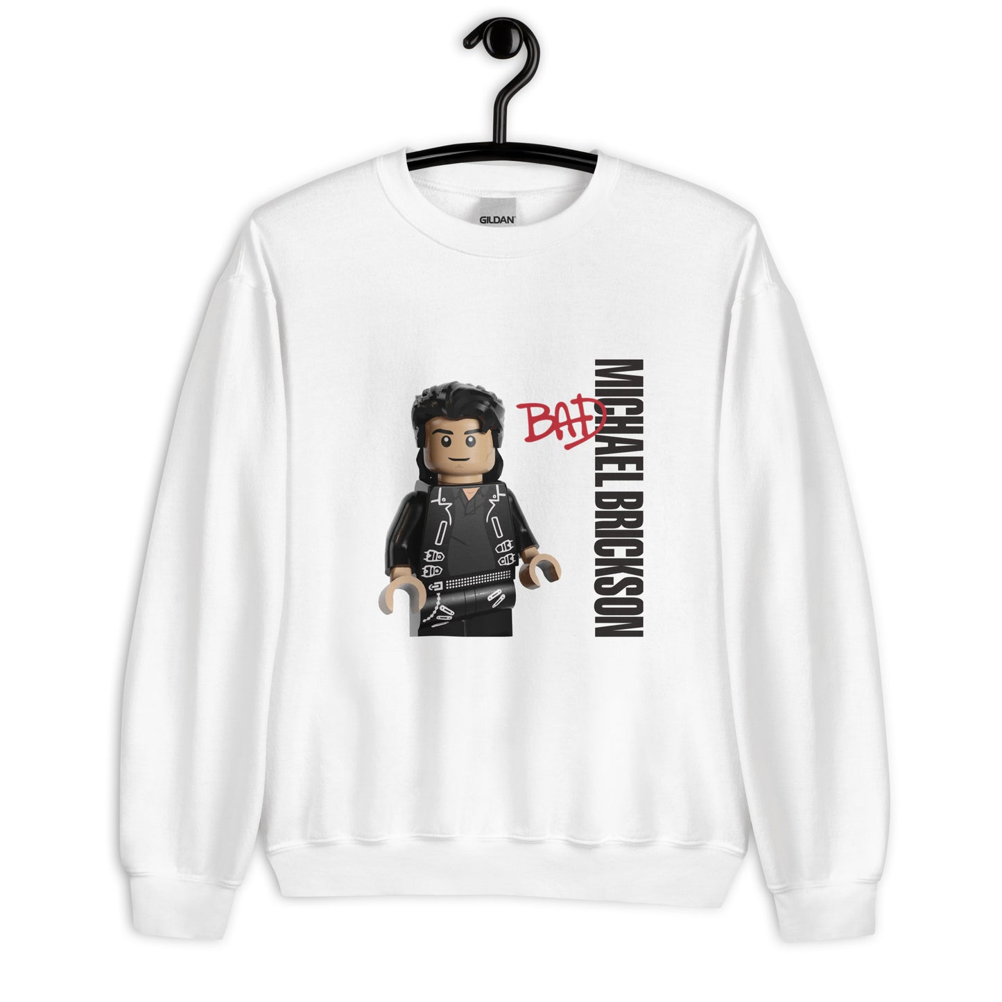 "Michael Jackon - Bad" Lego Parody Sweatshirt