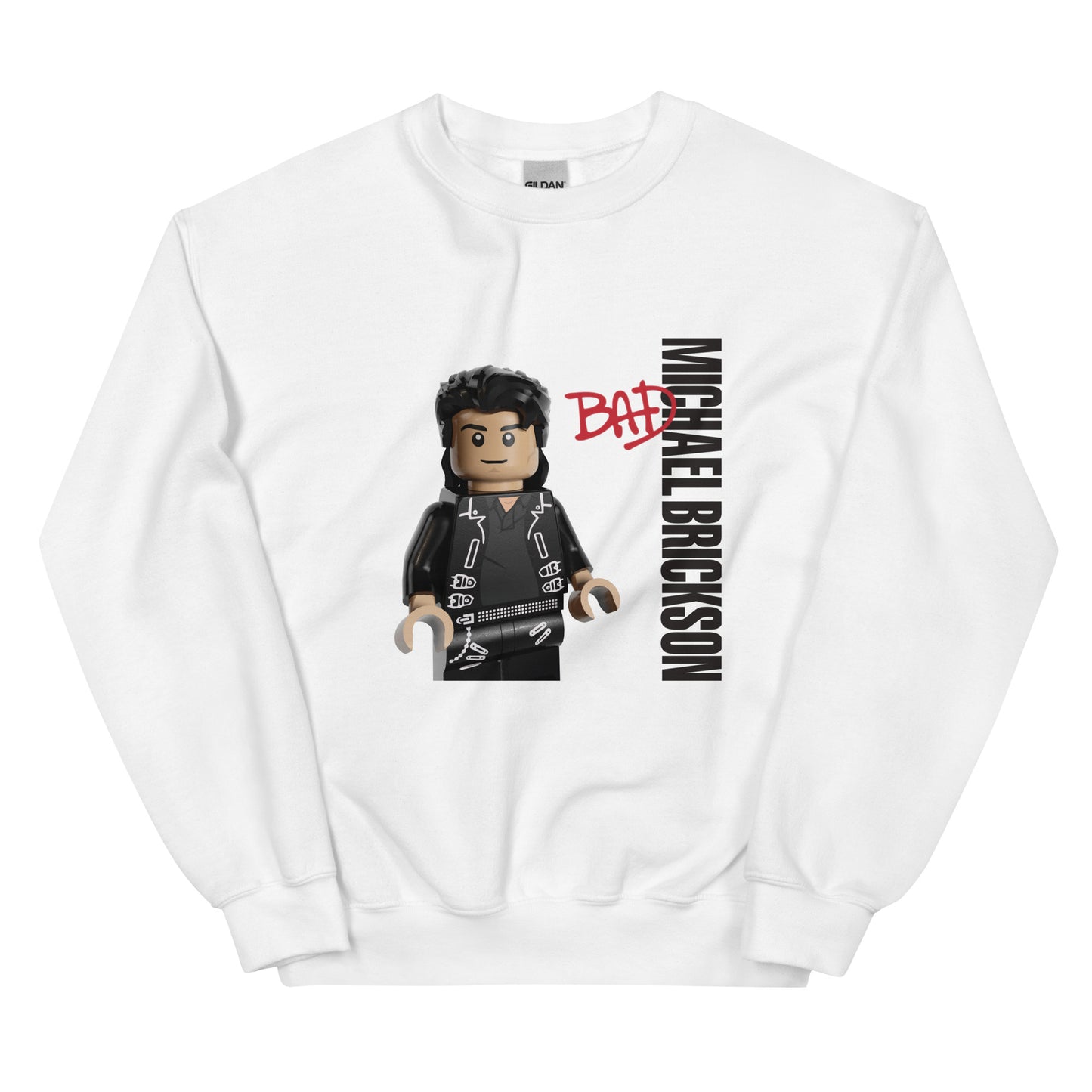 "Michael Jackon - Bad" Lego Parody Sweatshirt