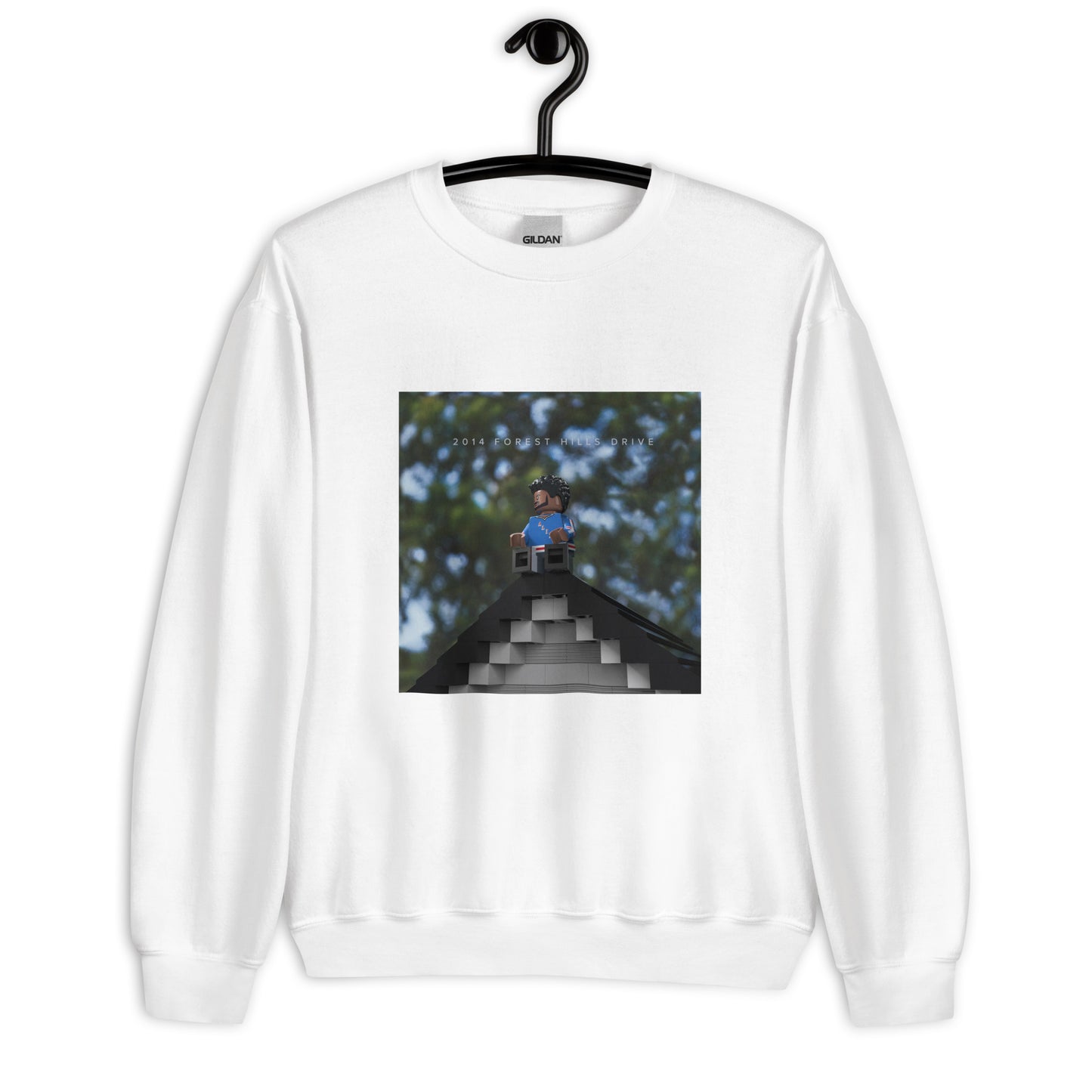 "J. Cole - 2014 Forest Hills Drive" Lego Parody Sweatshirt