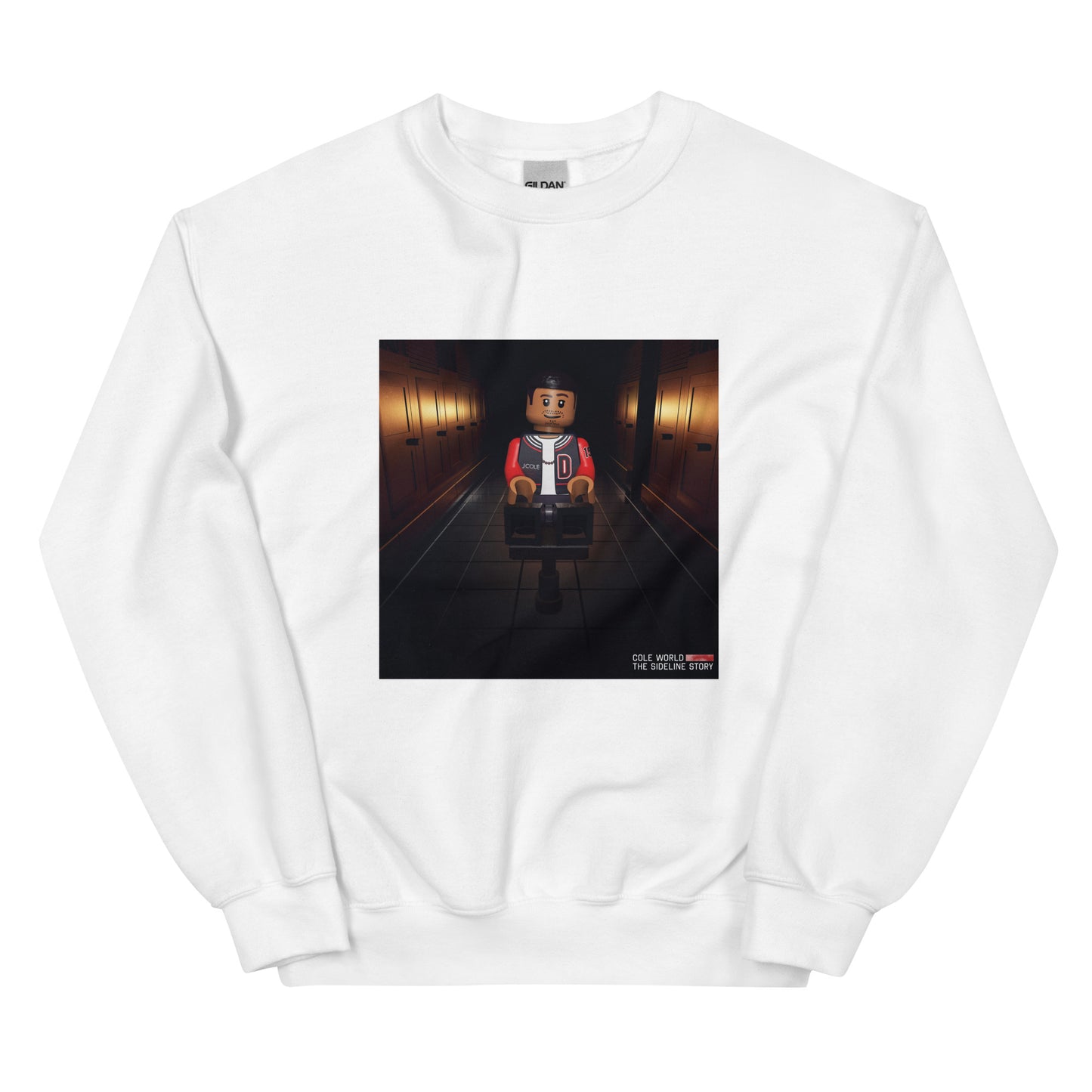 "J. Cole - Cole World: The Sideline Story" Lego Parody Sweatshirt