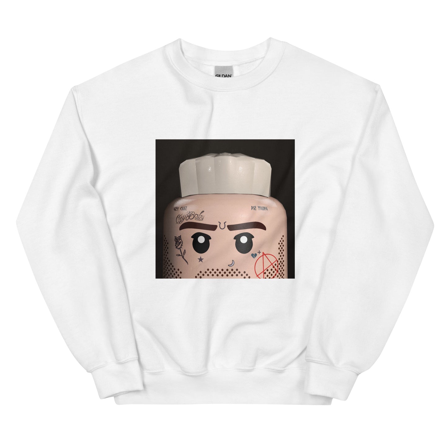 "Lil Peep - Everybody's Everything" Lego Parody Sweatshirt