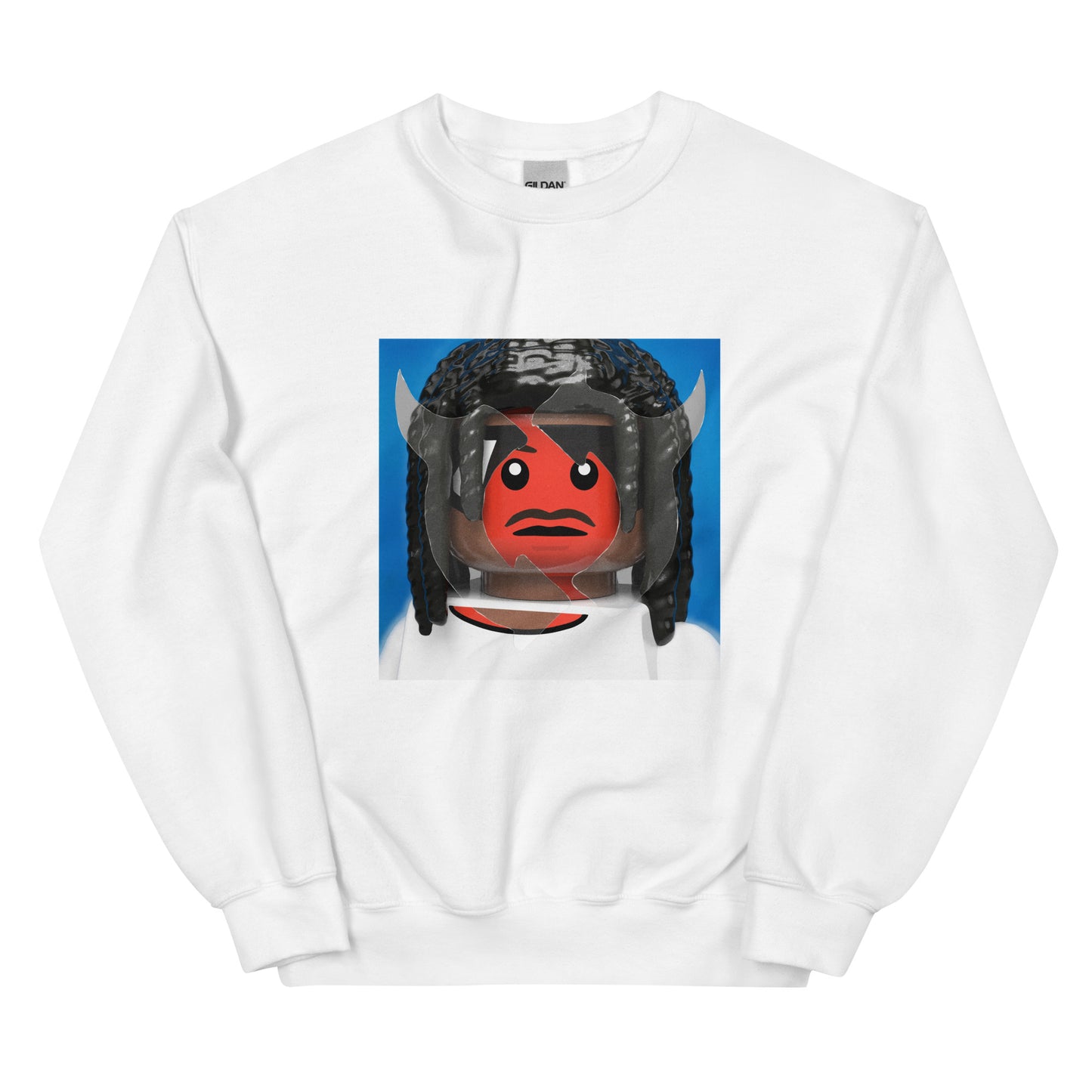 "Steve Lacy - Gemini Rights" Lego Parody Sweatshirt