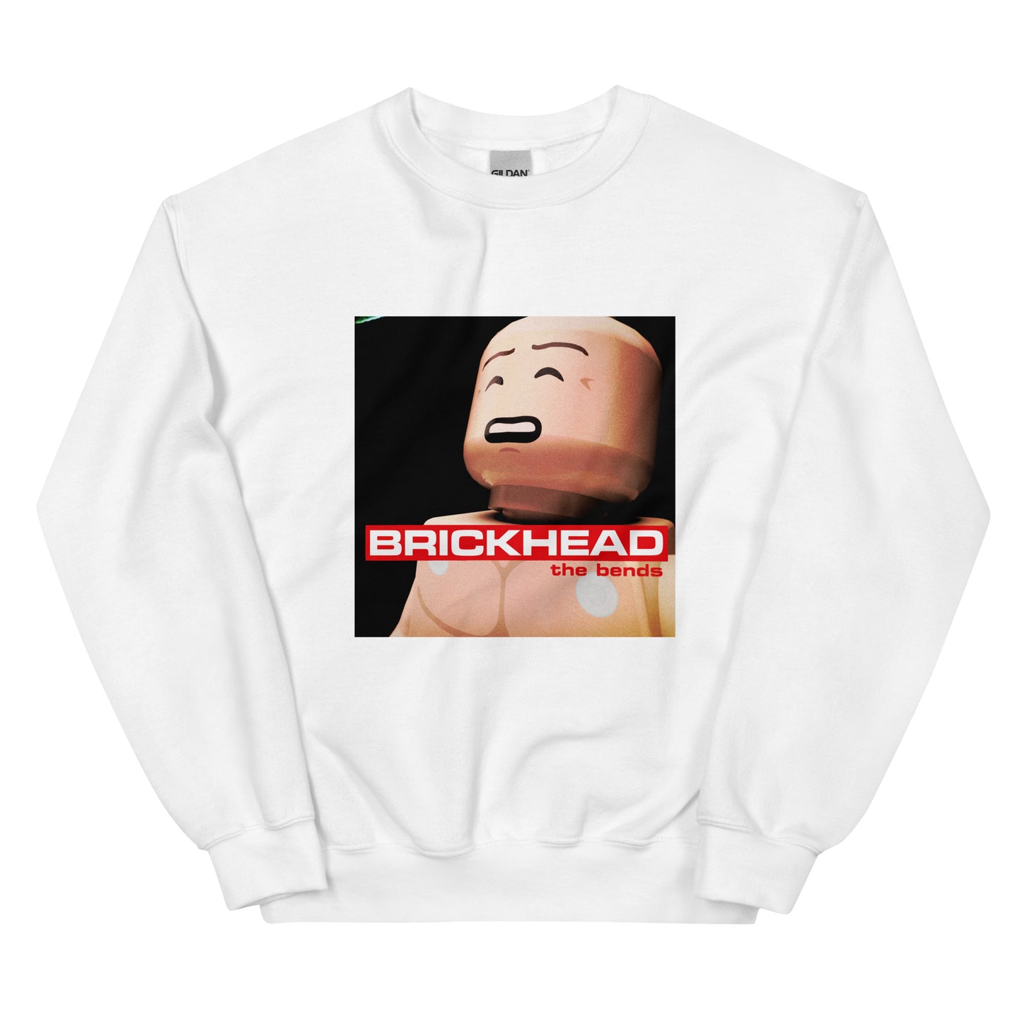 "Radiohead - The Bends" Lego Parody Sweatshirt