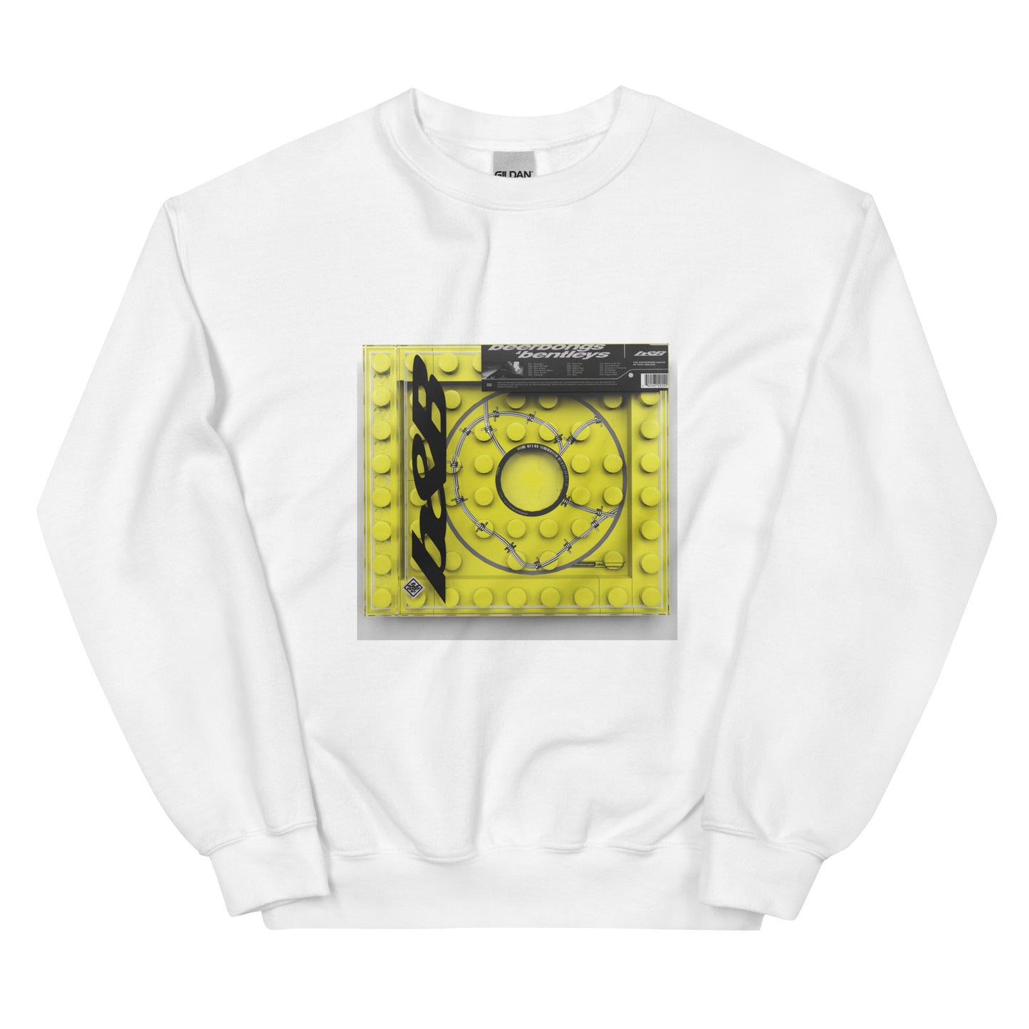 "Post Malone - Beerbongs & Bentleys" Lego Parody Sweatshirt