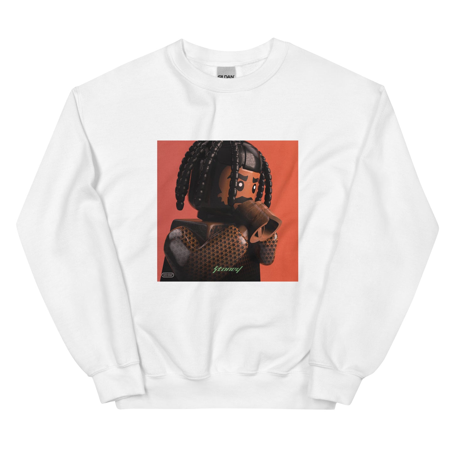 "Post Malone - Stoney" Lego Parody Sweatshirt