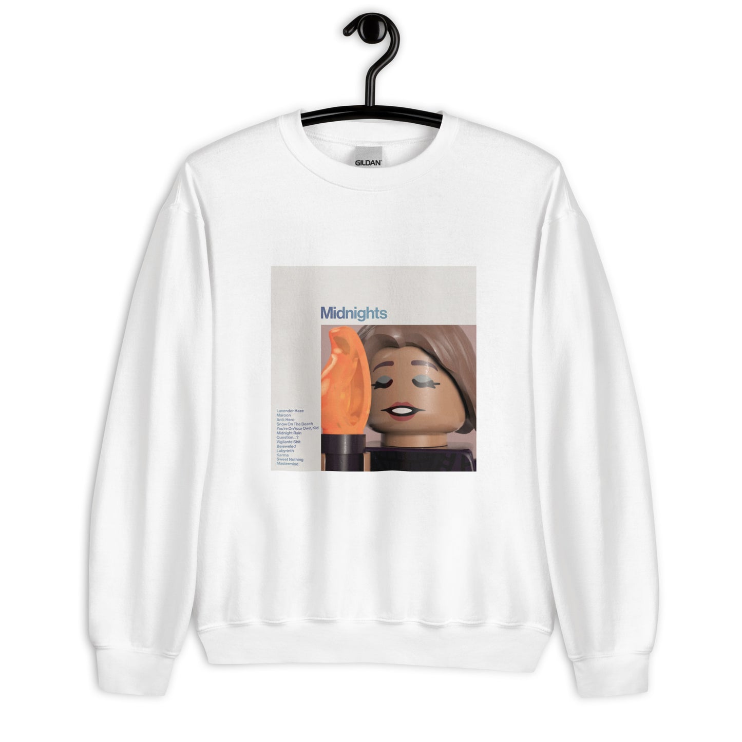 "Taylor Swift - Midnights" Lego Parody Sweatshirt