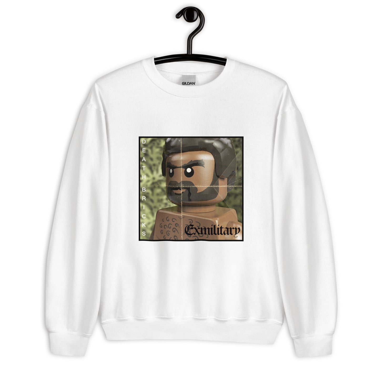 "Death Grips - Exmilitary" Lego Parody Sweatshirt