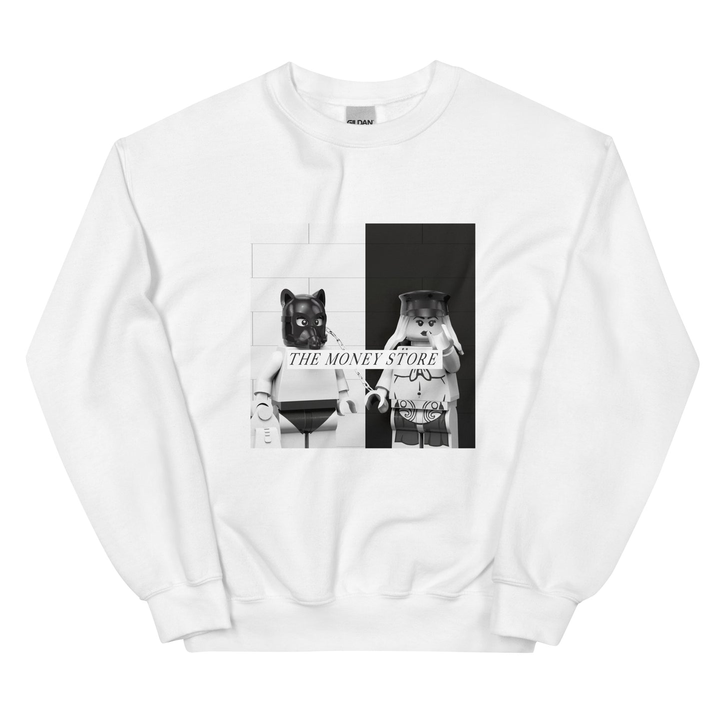 "Death Grips - The Money Store" Lego Parody Sweatshirt