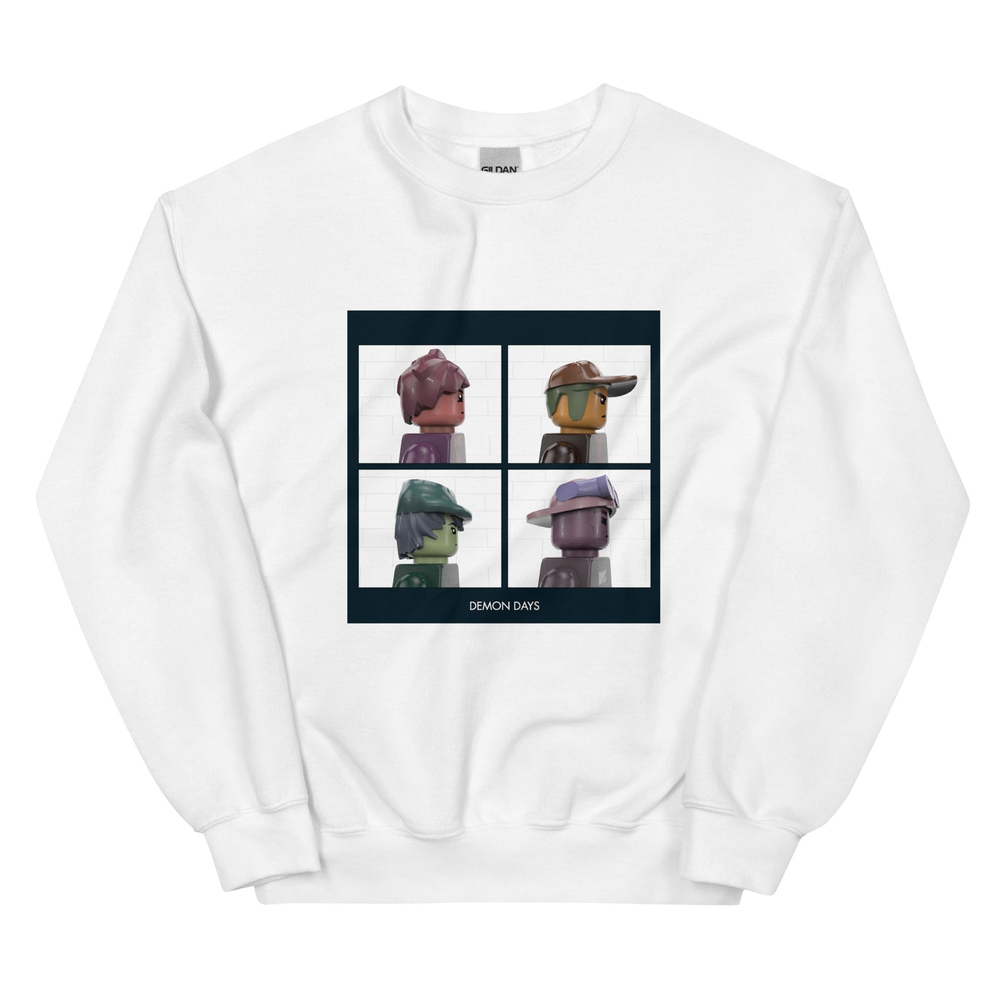 "Gorillaz - Demon Days" Lego Parody Sweatshirt