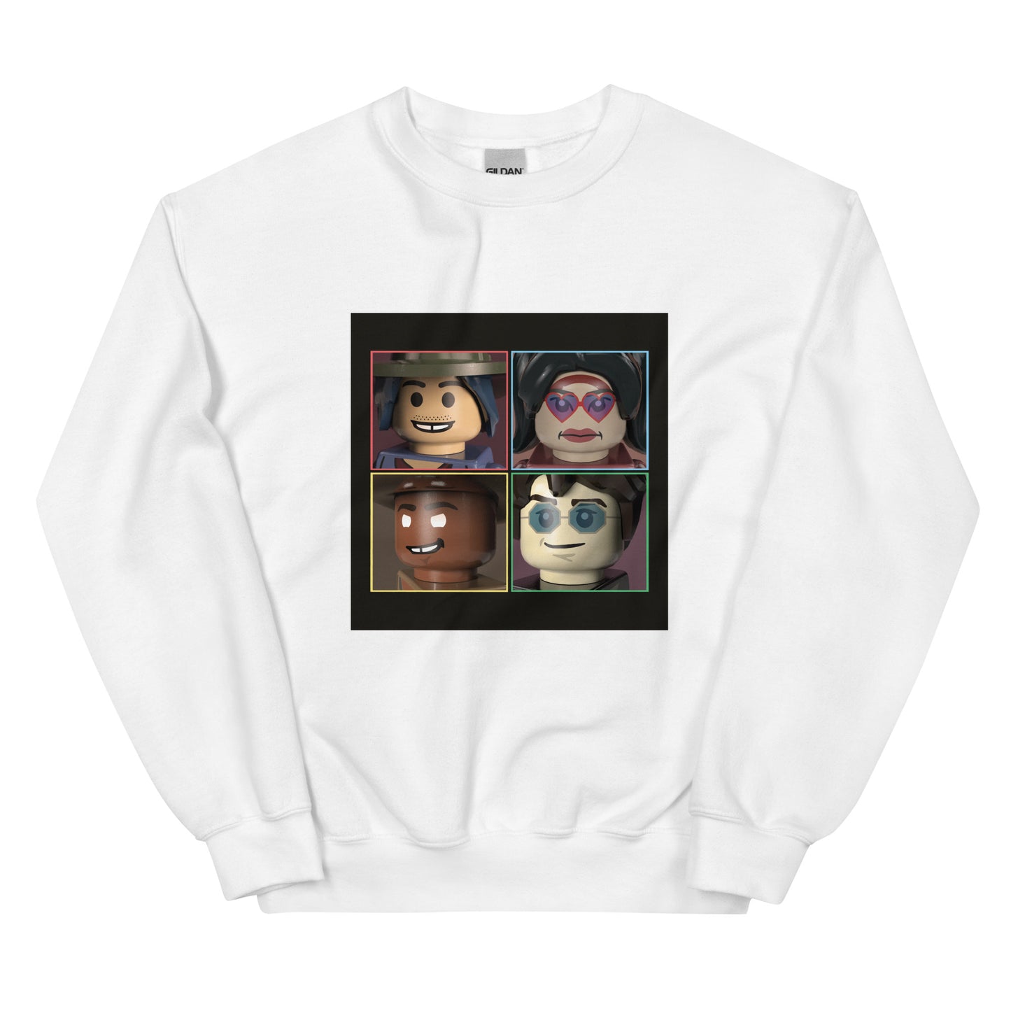 "Gorillaz - Humanz" Lego Parody Sweatshirt