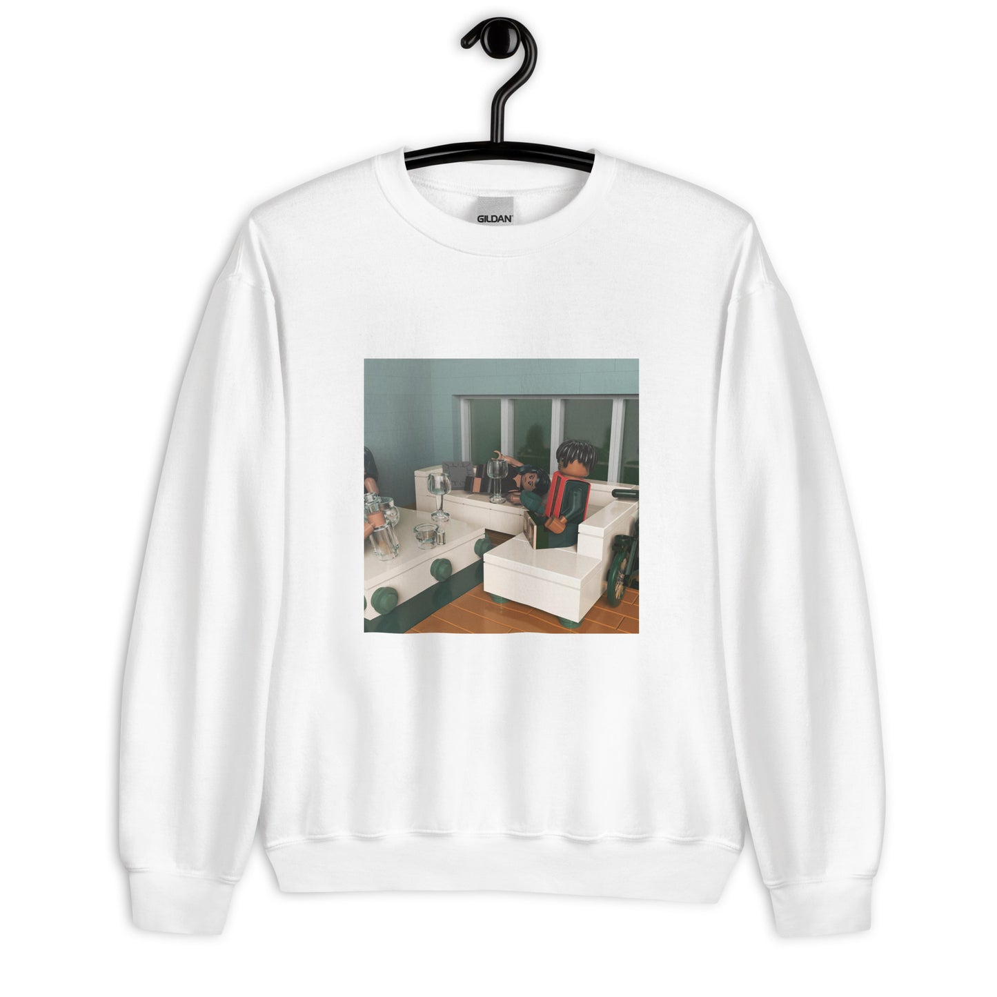 "Playboi Carti ("California Livin'" Photoshoot)" Lego Parody Sweatshirt