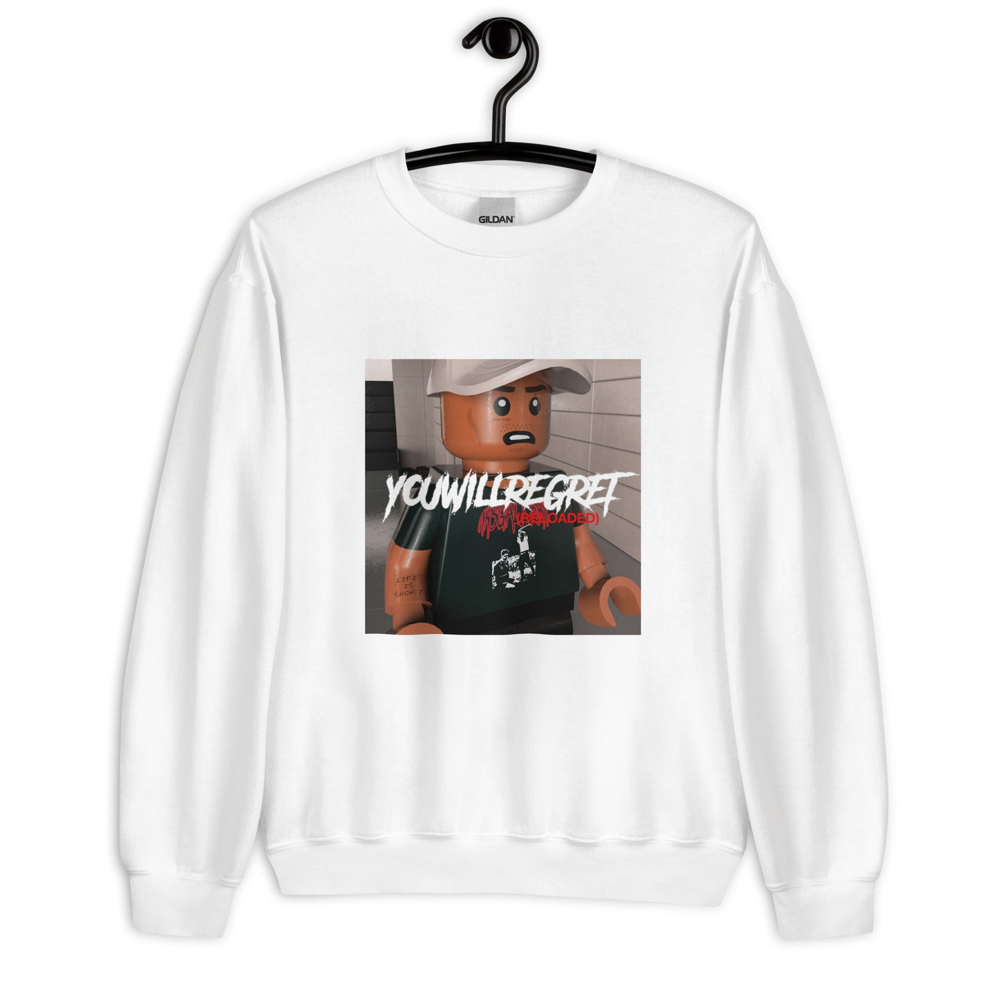 "Ski Mask the Slump God - You Will Regret" Lego Parody Sweatshirt