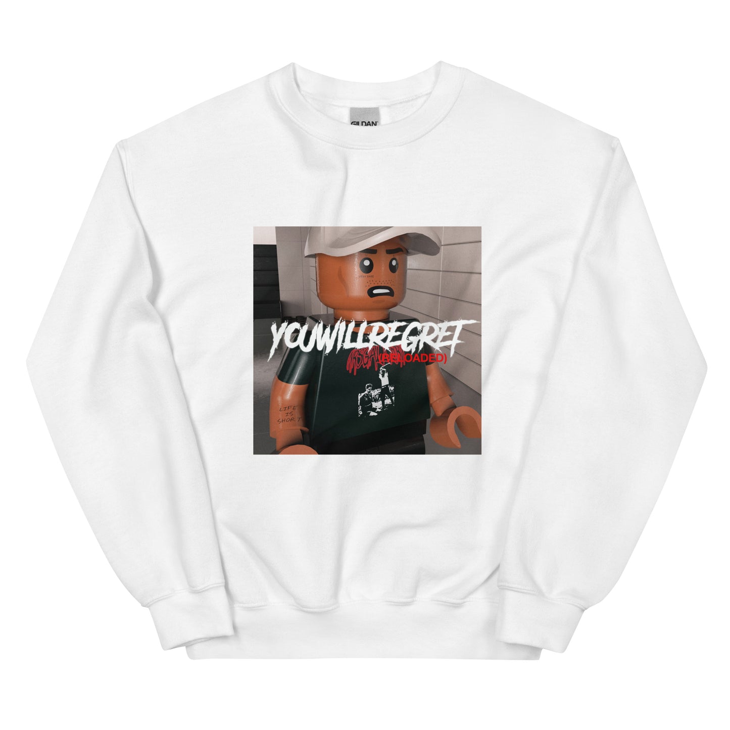 "Ski Mask the Slump God - You Will Regret" Lego Parody Sweatshirt