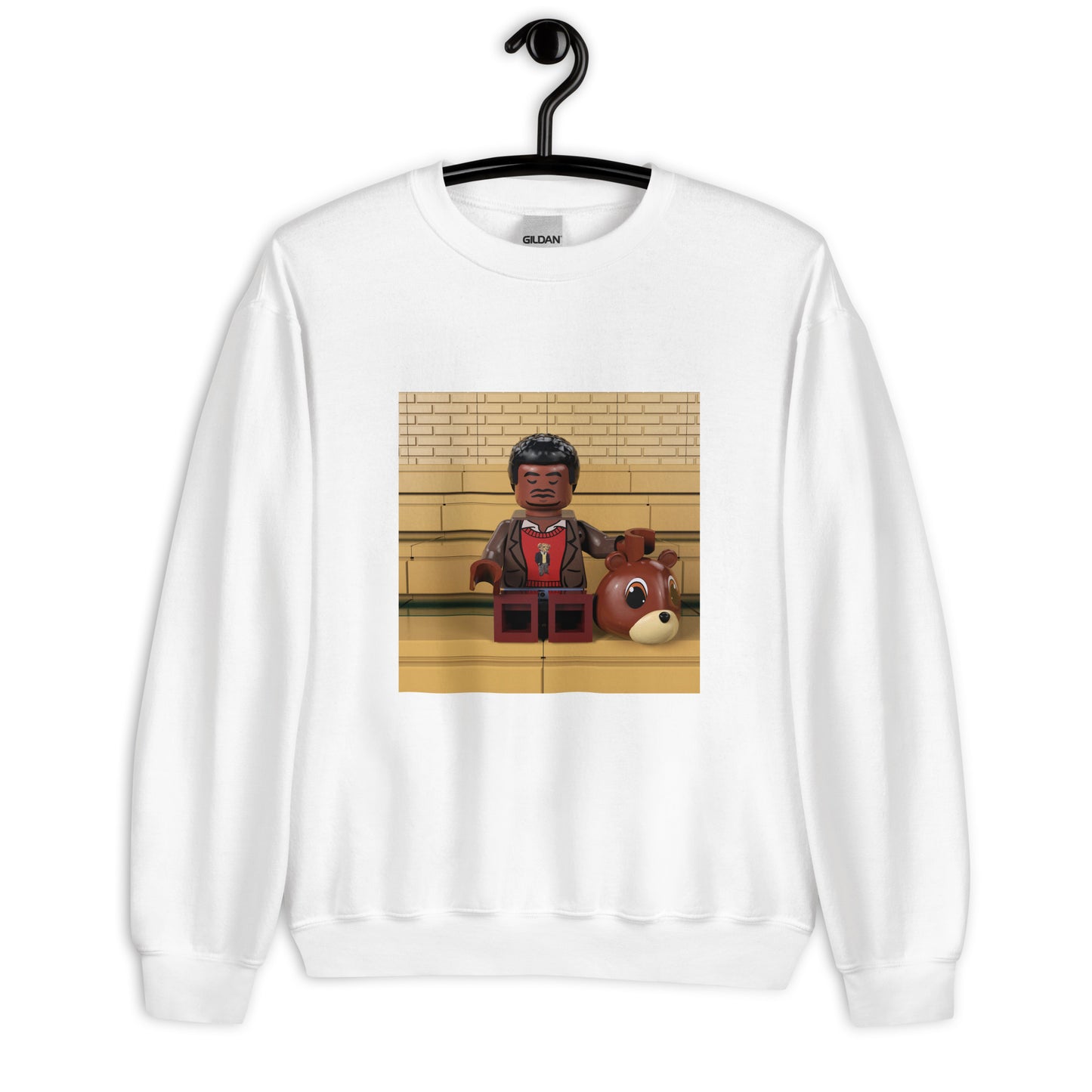 "Kanye West - The College Dropout (Photoshoot)" Lego Parody Sweatshirt