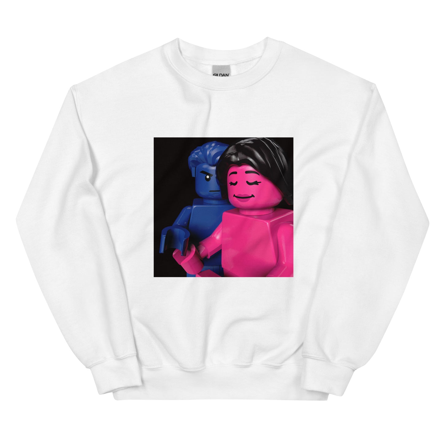 "TV Girl - Who Really Cares" Lego Parody Sweatshirt