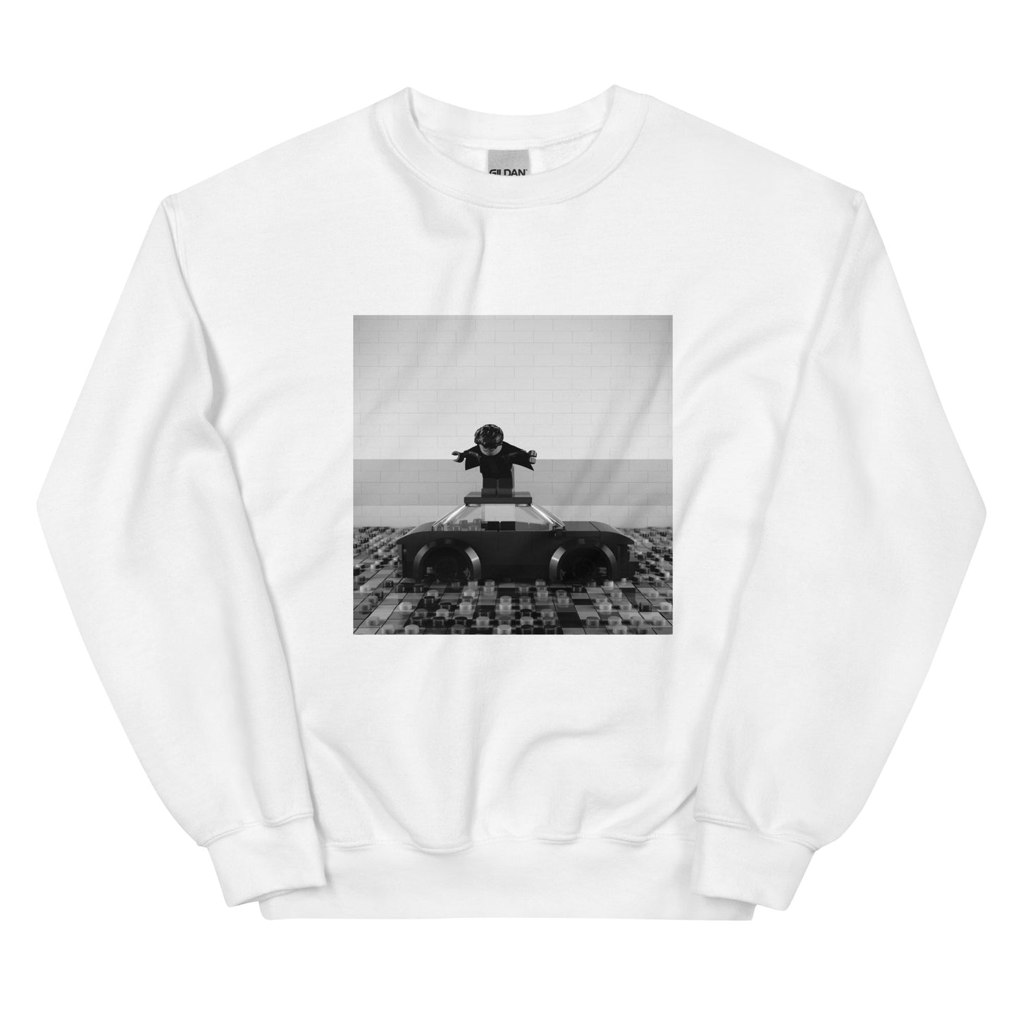 "The 1975 - Being Funny in a Foreign Language" Lego Parody Sweatshirt