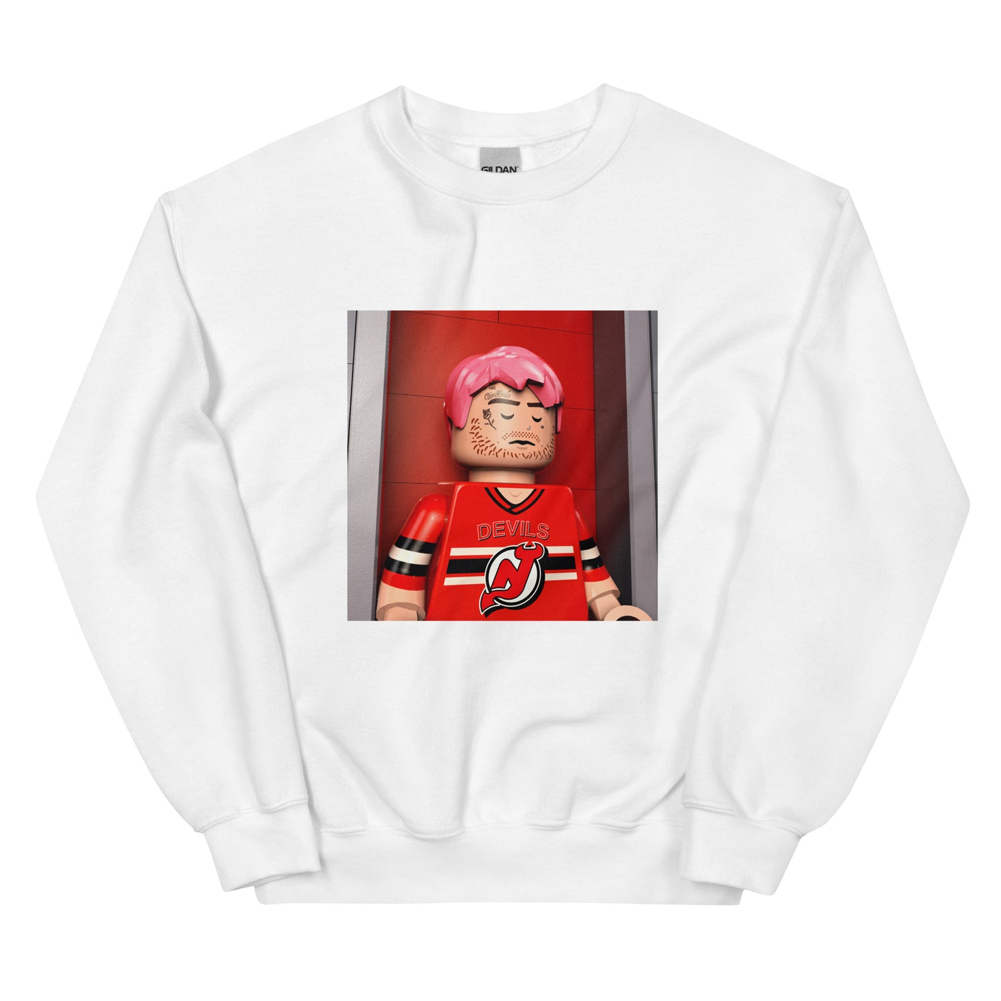 "Lil Peep - Hellboy" Lego Parody Sweatshirt