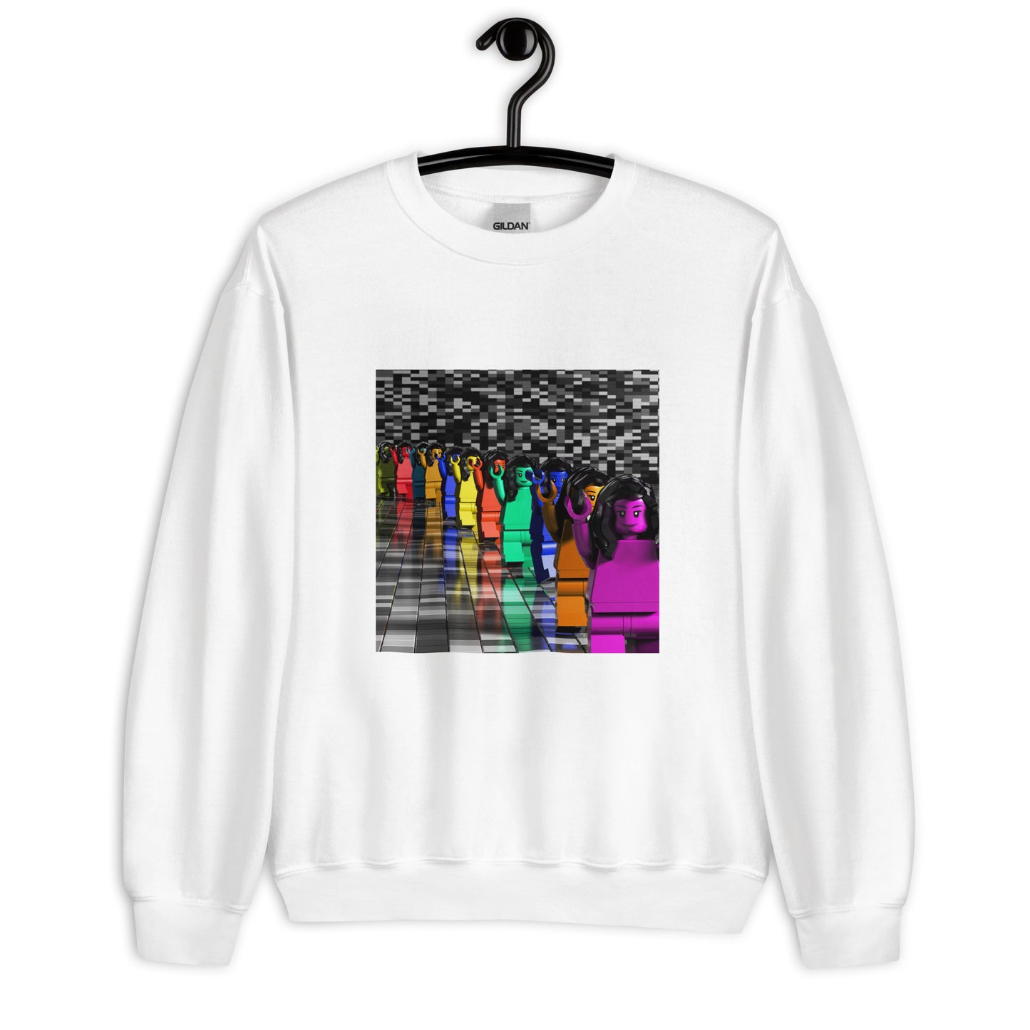 "TV Girl - Death of a Party Girl" Lego Parody Sweatshirt