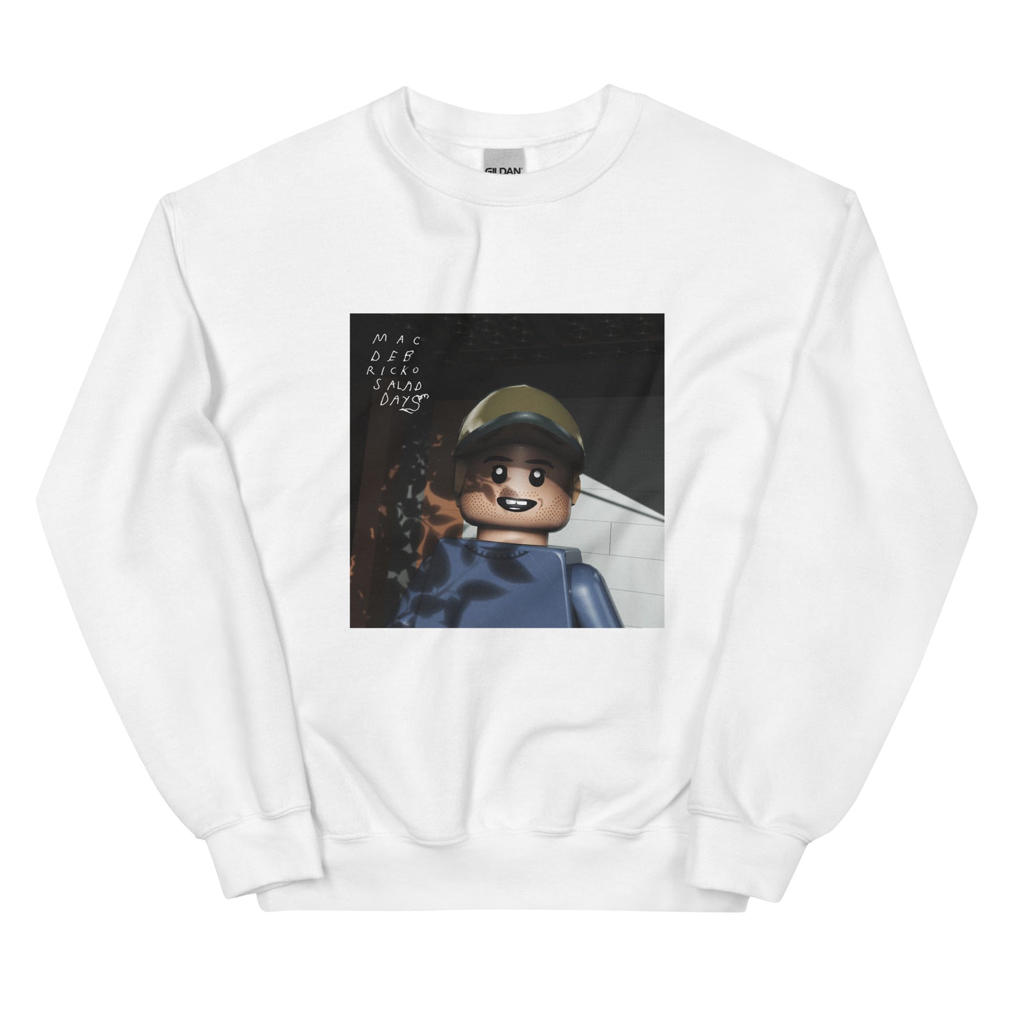 "Mac DeMarco - Salad Days" Lego Parody Sweatshirt