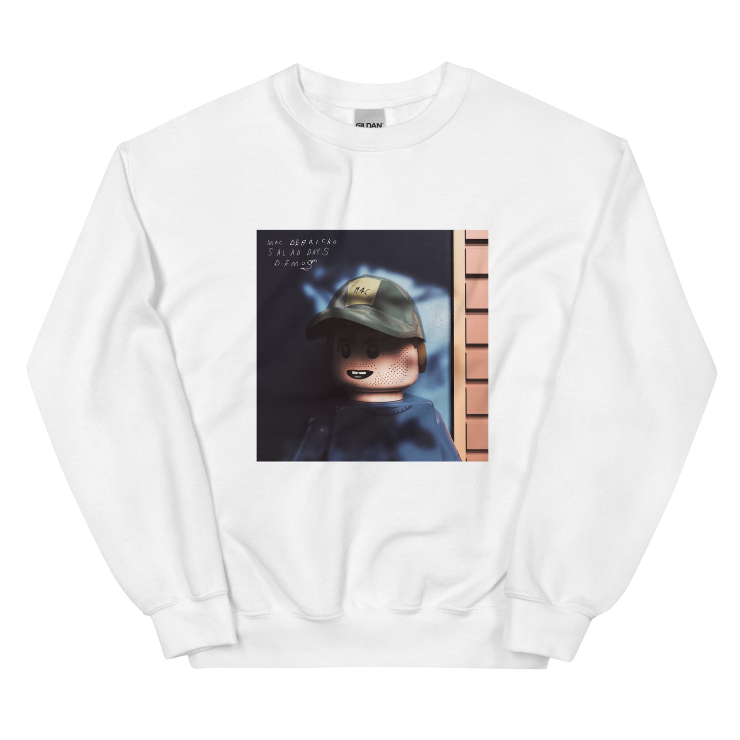 "Mac DeMarco - Salad Days Demos" Lego Parody Sweatshirt