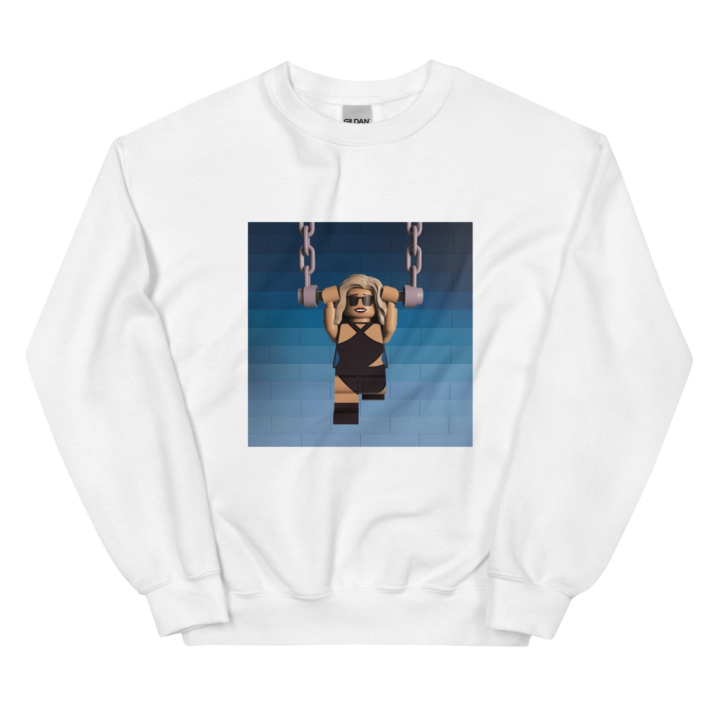 "Miley Cyrus - Endless Summer Vacation" Lego Parody Sweatshirt