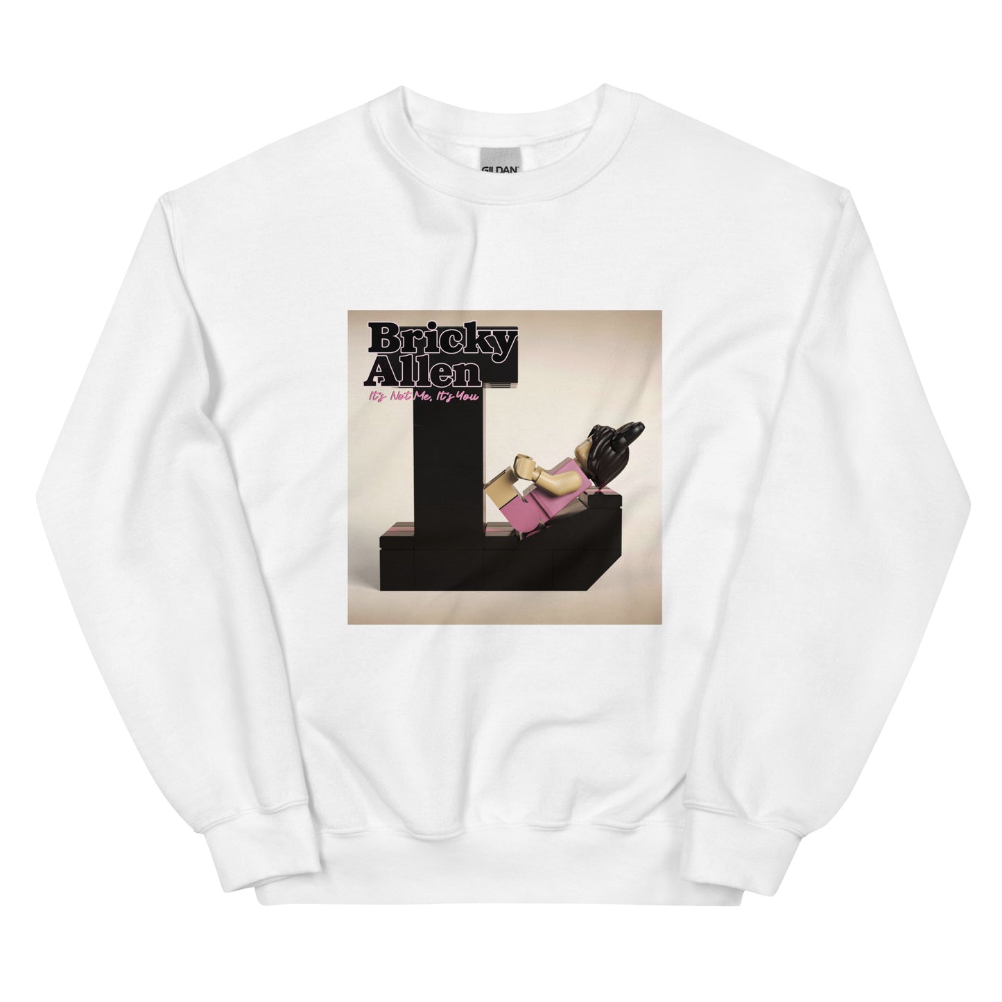 "Lily Allen - It's Not Me, It's You" Lego Parody Sweatshirt