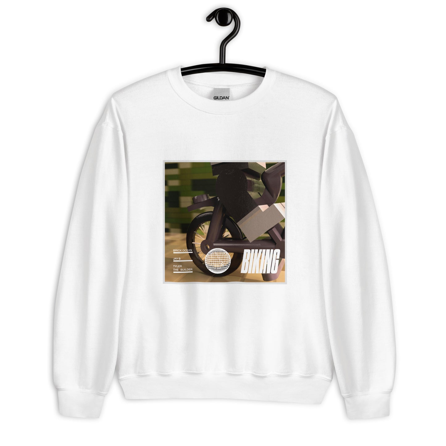 "Frank Ocean - Biking (Feat. JAY Z & Tyler, The Creator)" Lego Parody Sweatshirt