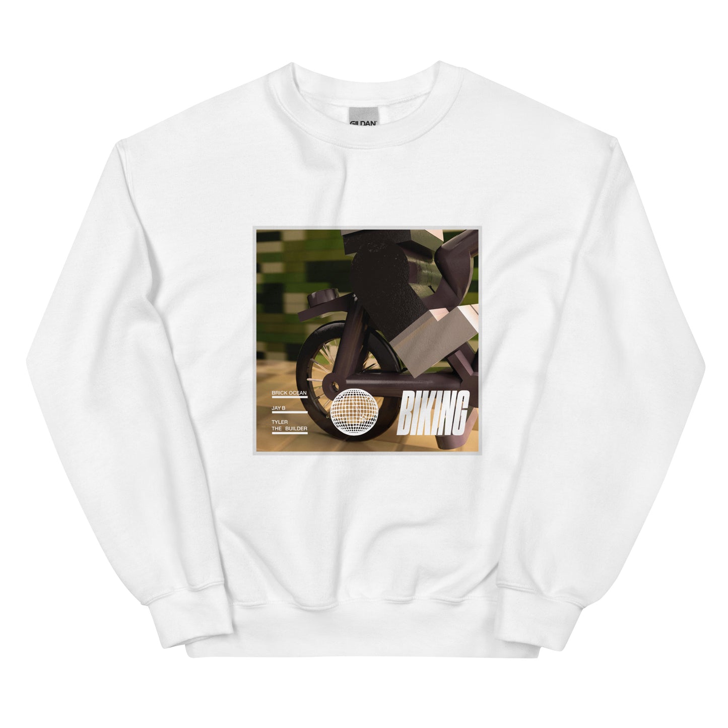 "Frank Ocean - Biking (Feat. JAY Z & Tyler, The Creator)" Lego Parody Sweatshirt