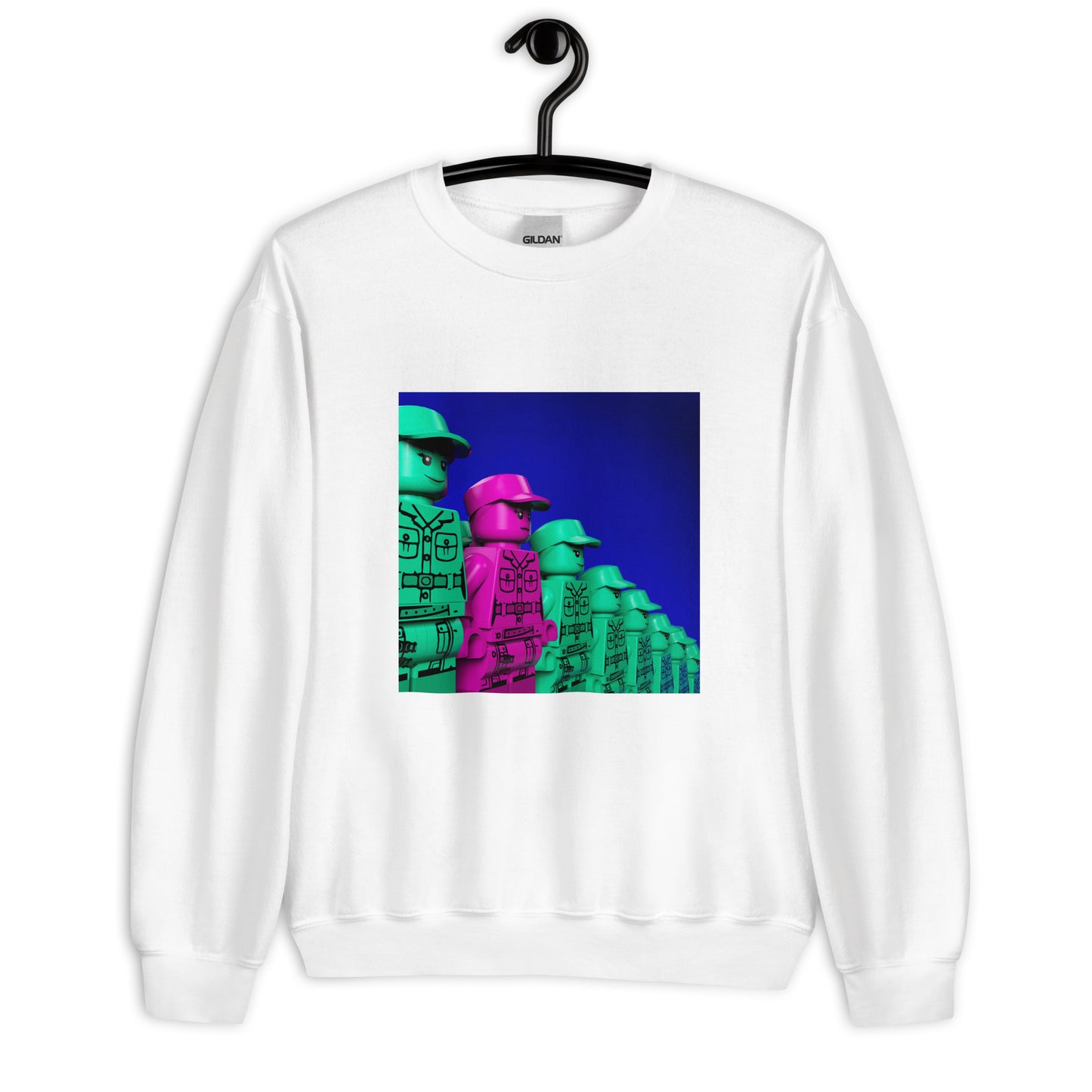 "TV Girl & Madison Acid - Maddie Acid’s Purple Hearts Club Band" Lego Parody Sweatshirt