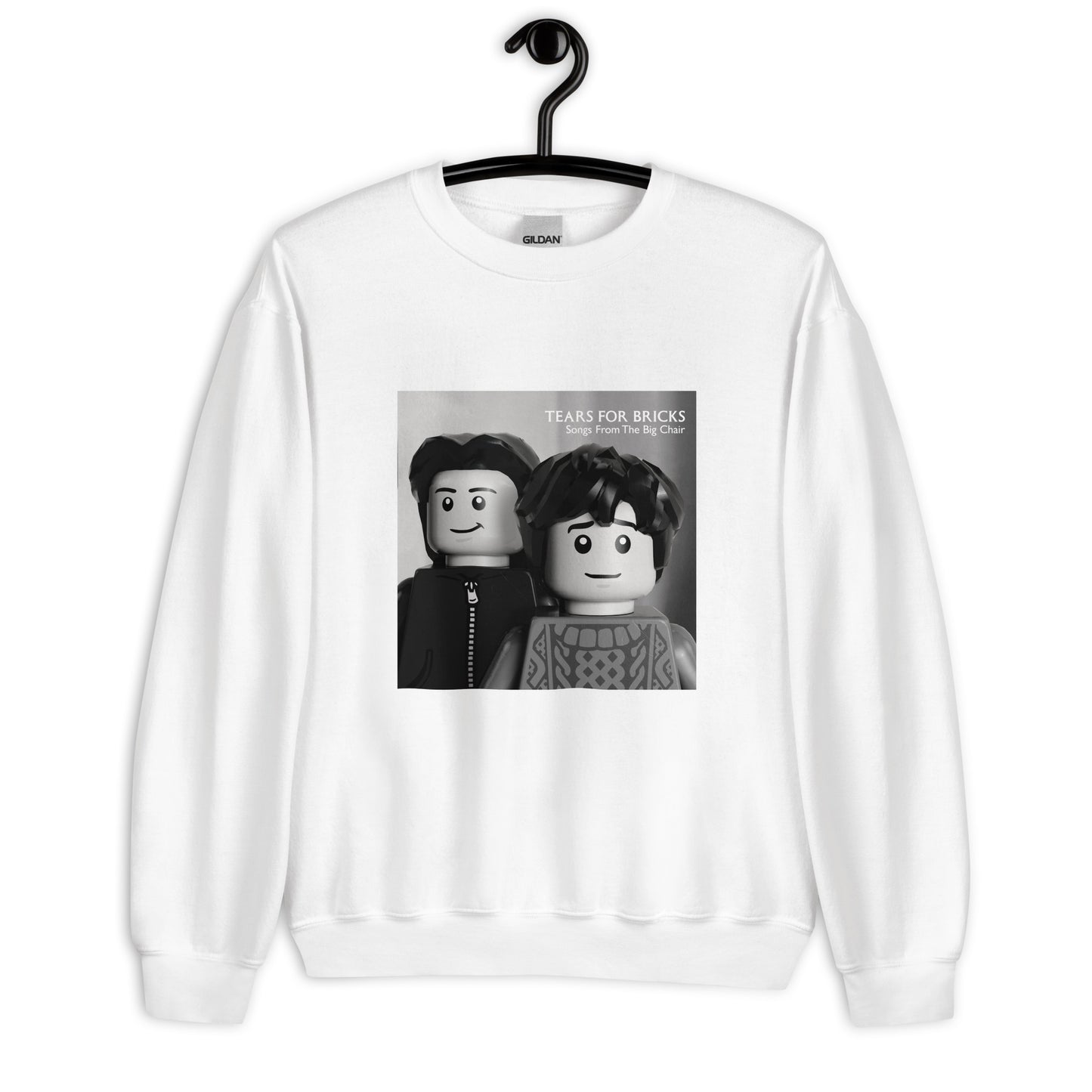 "Tears For Fears - Songs from the Big Chair" Lego Parody Sweatshirt