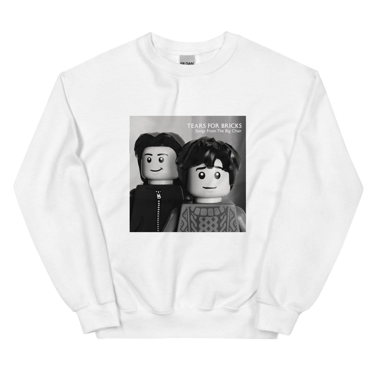 "Tears For Fears - Songs from the Big Chair" Lego Parody Sweatshirt