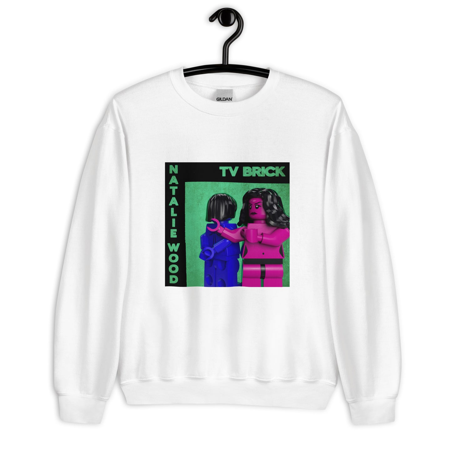 "TV Girl - Natalie Wood" Lego Parody Sweatshirt