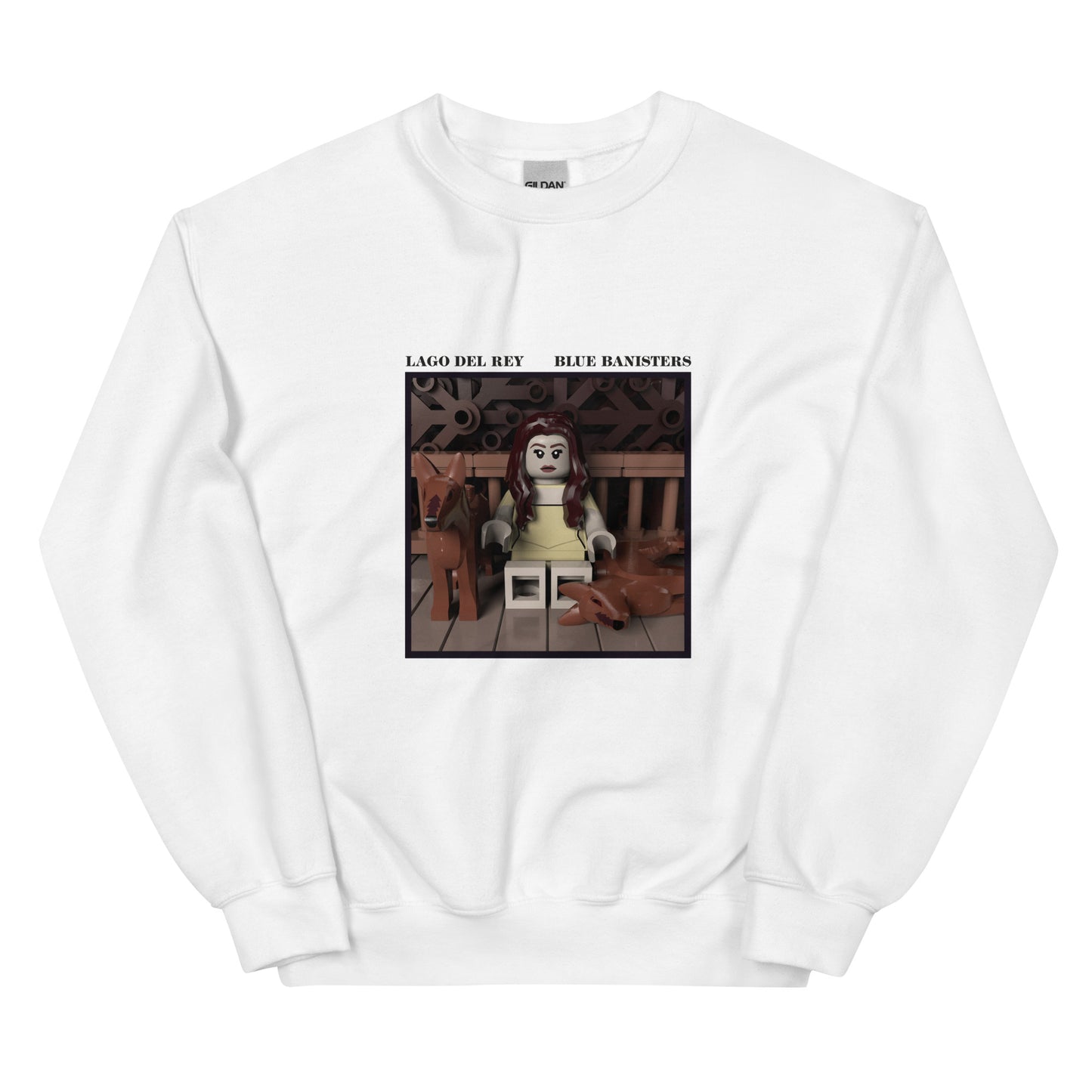 "Lana Del Rey - Blue Banisters" Lego Parody Sweatshirt