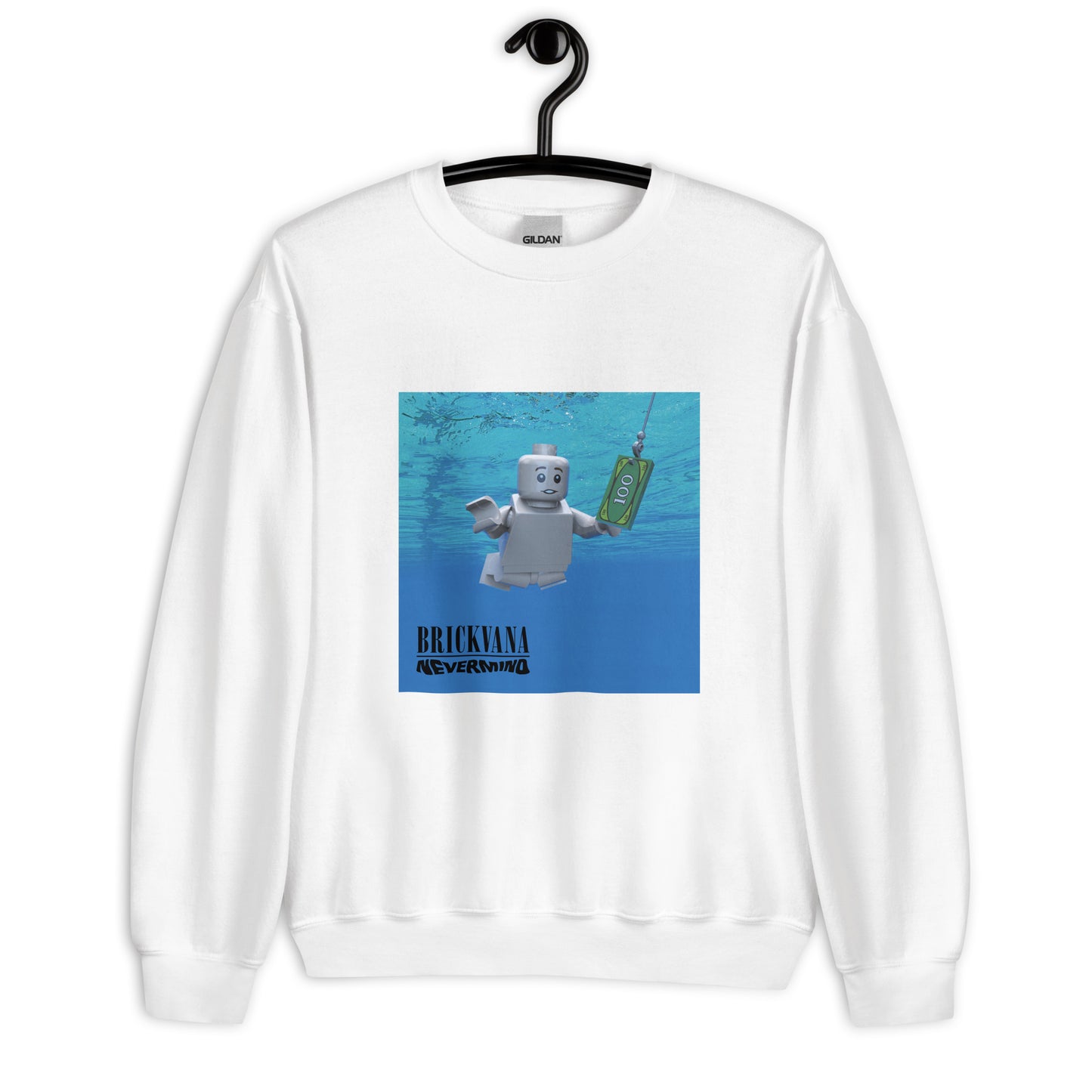 "Nirvana - Nevermind" Lego Parody Sweatshirt