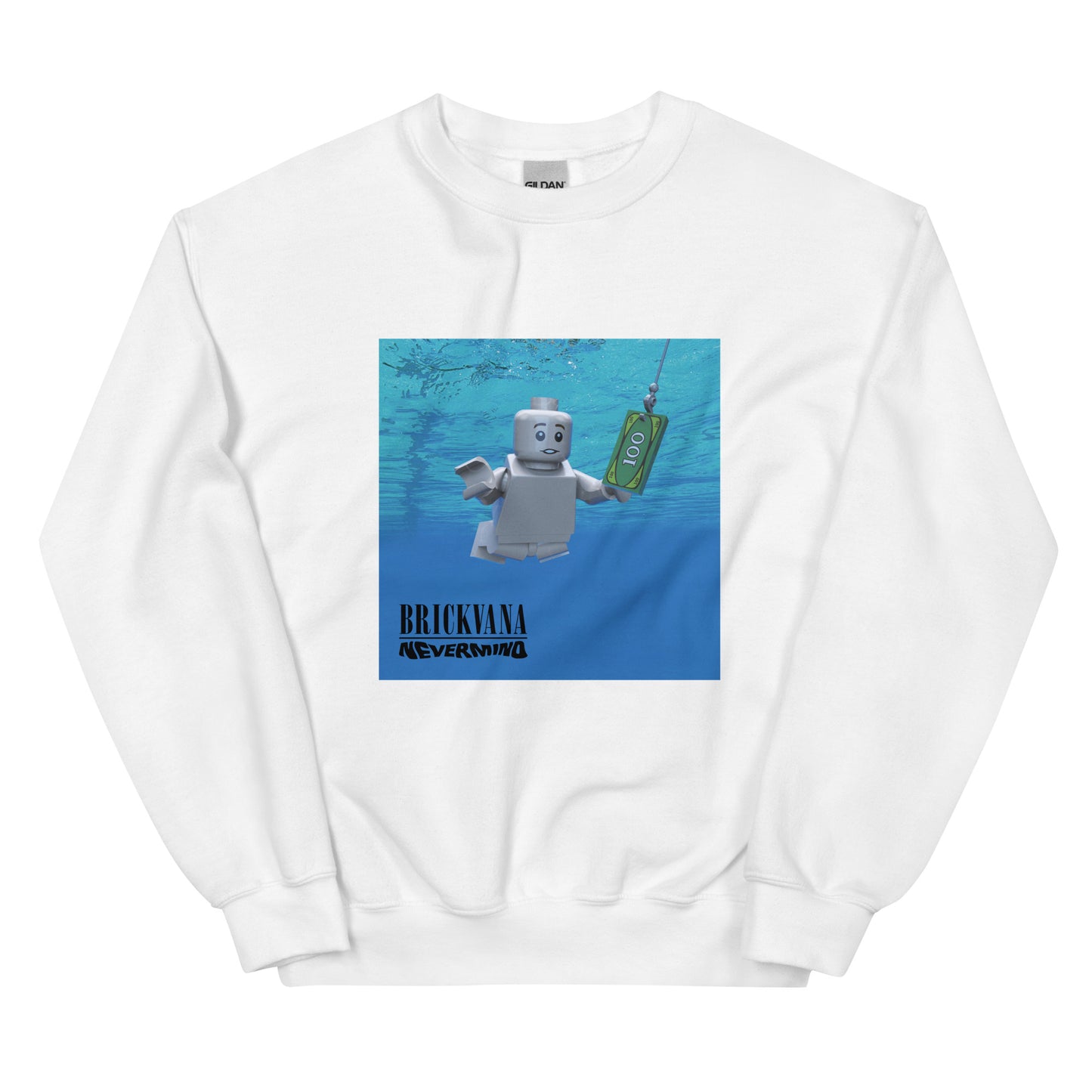 "Nirvana - Nevermind" Lego Parody Sweatshirt