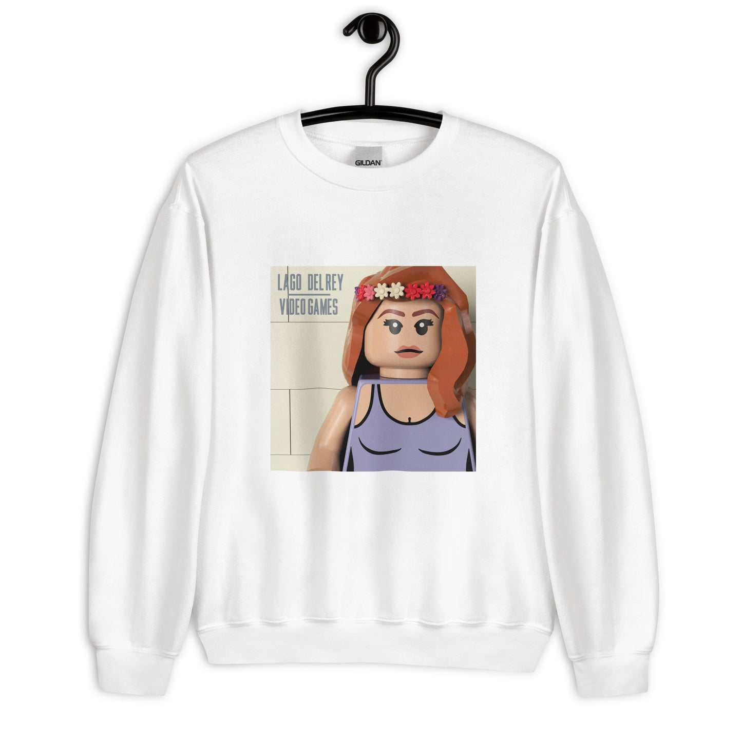 "Lana Del Rey - Video Games" Lego Parody Sweatshirt