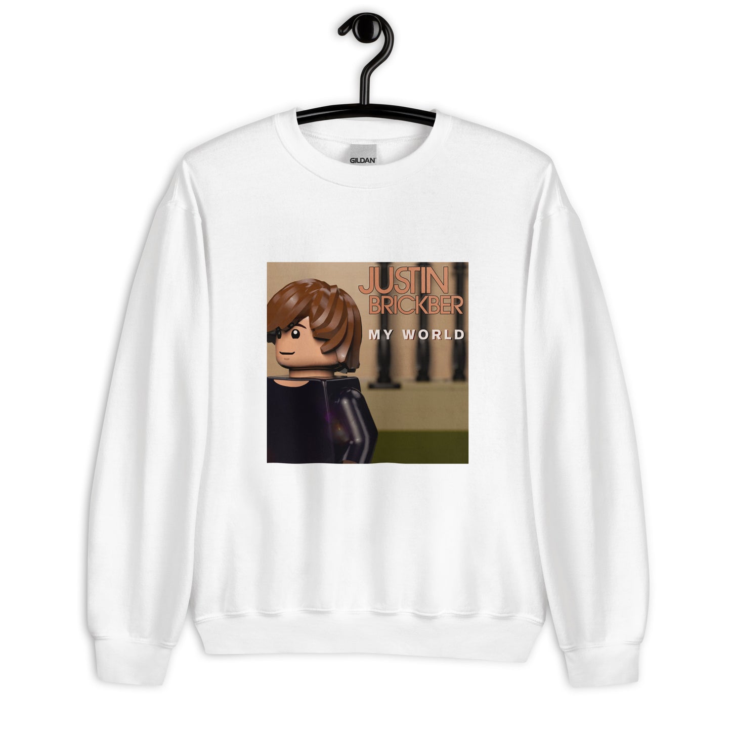 "Justin Bieber - My World" Lego Parody Sweatshirt