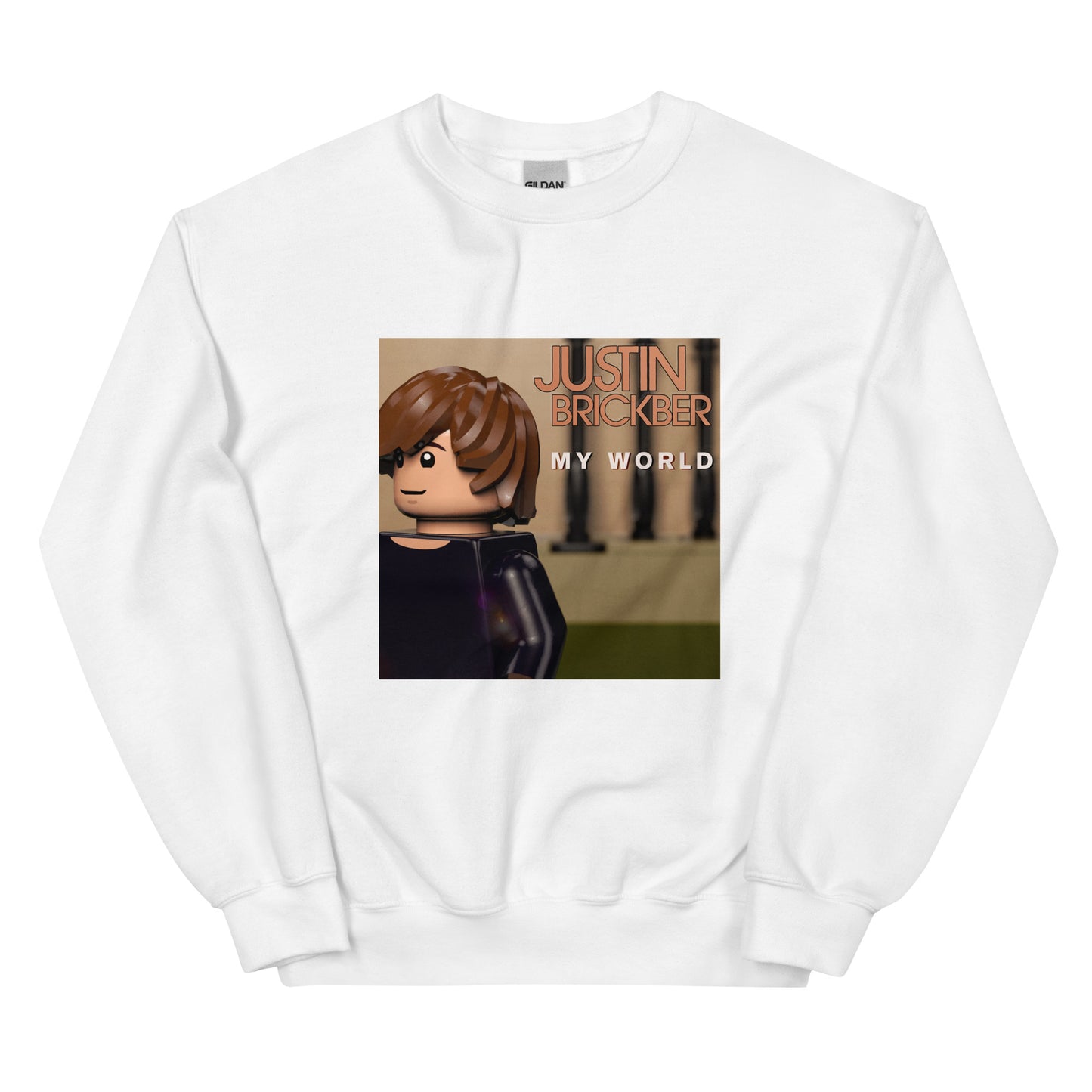 "Justin Bieber - My World" Lego Parody Sweatshirt