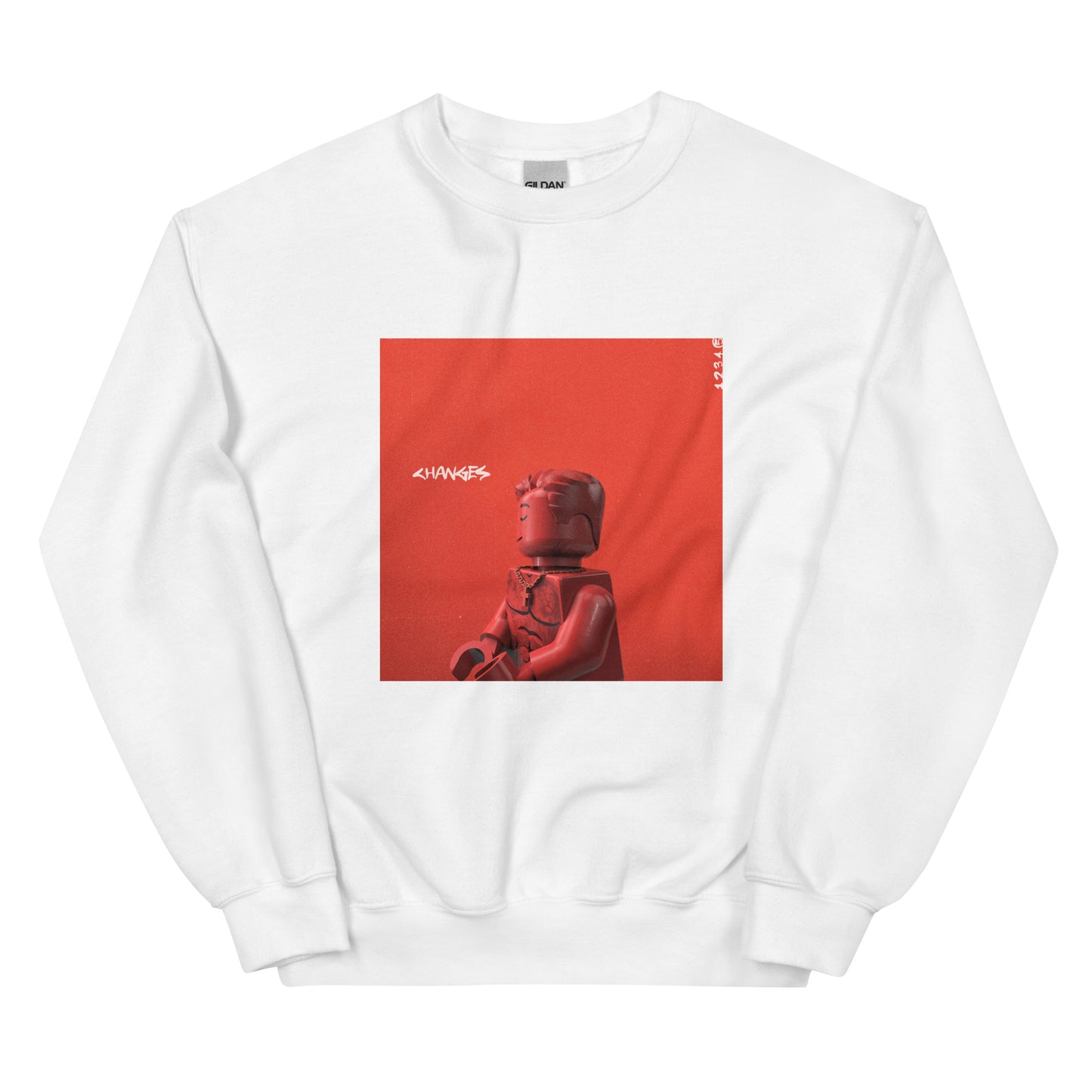 "Justin Bieber - Changes" Lego Parody Sweatshirt