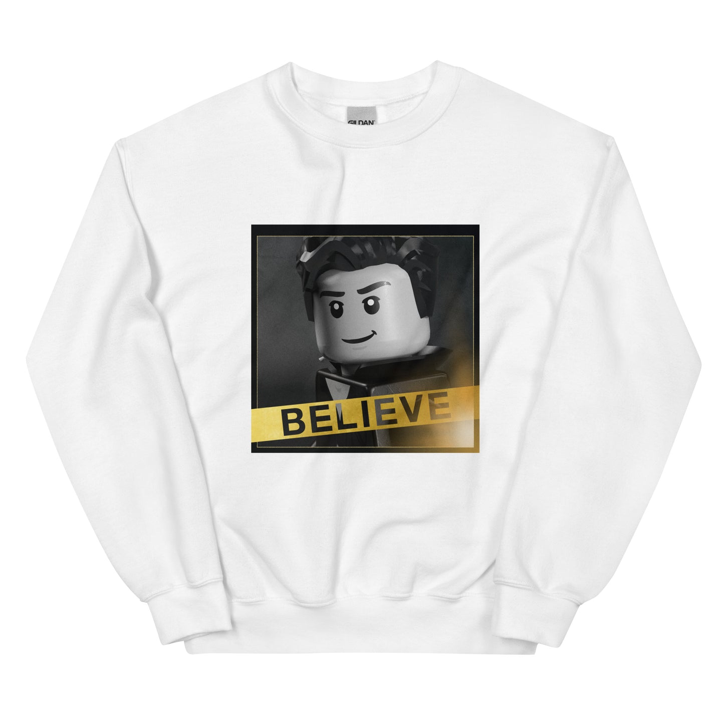 "Justin Bieber - Believe" Lego Parody Sweatshirt